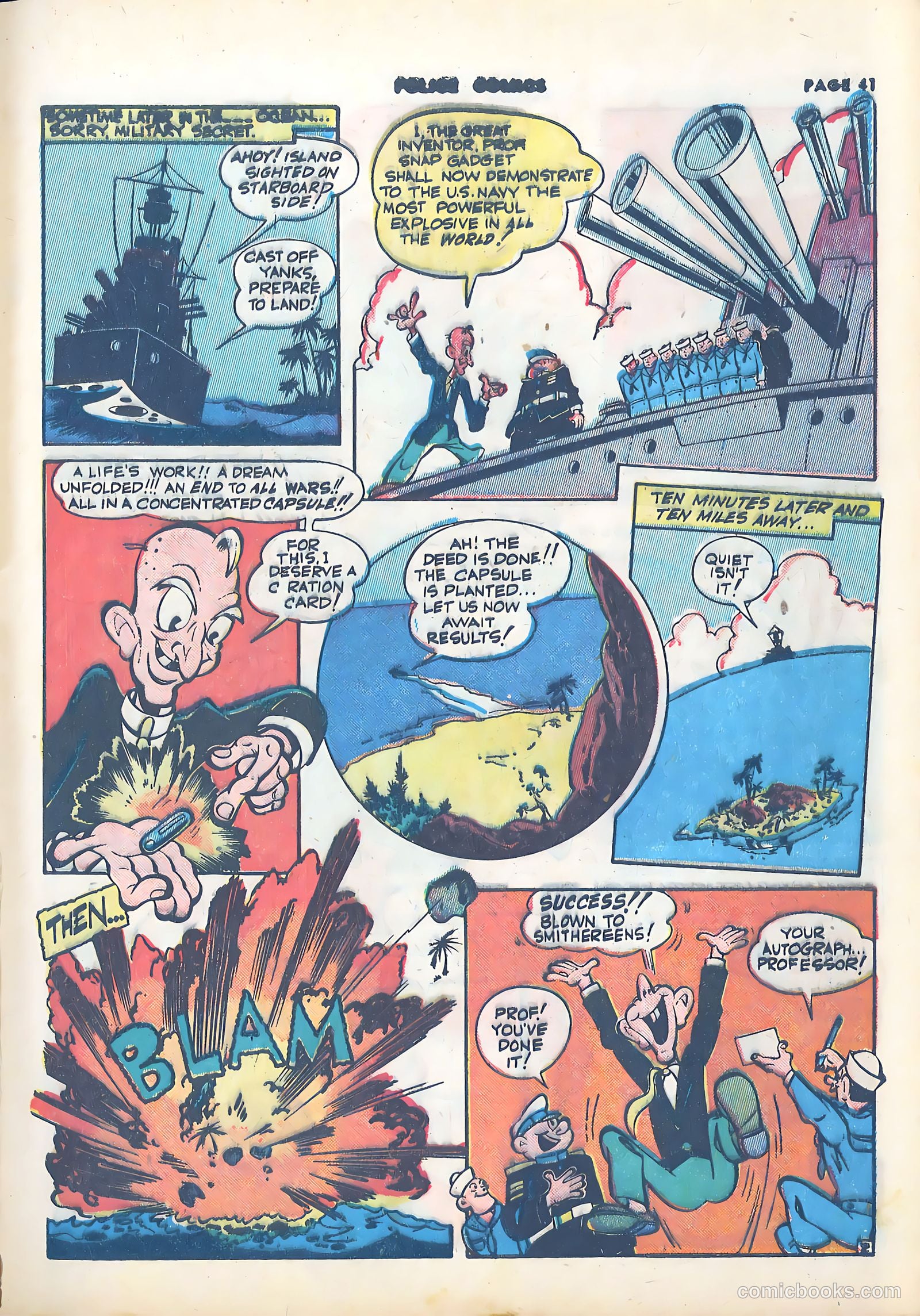 Police Comics #21 (1943) — page 43 of 68