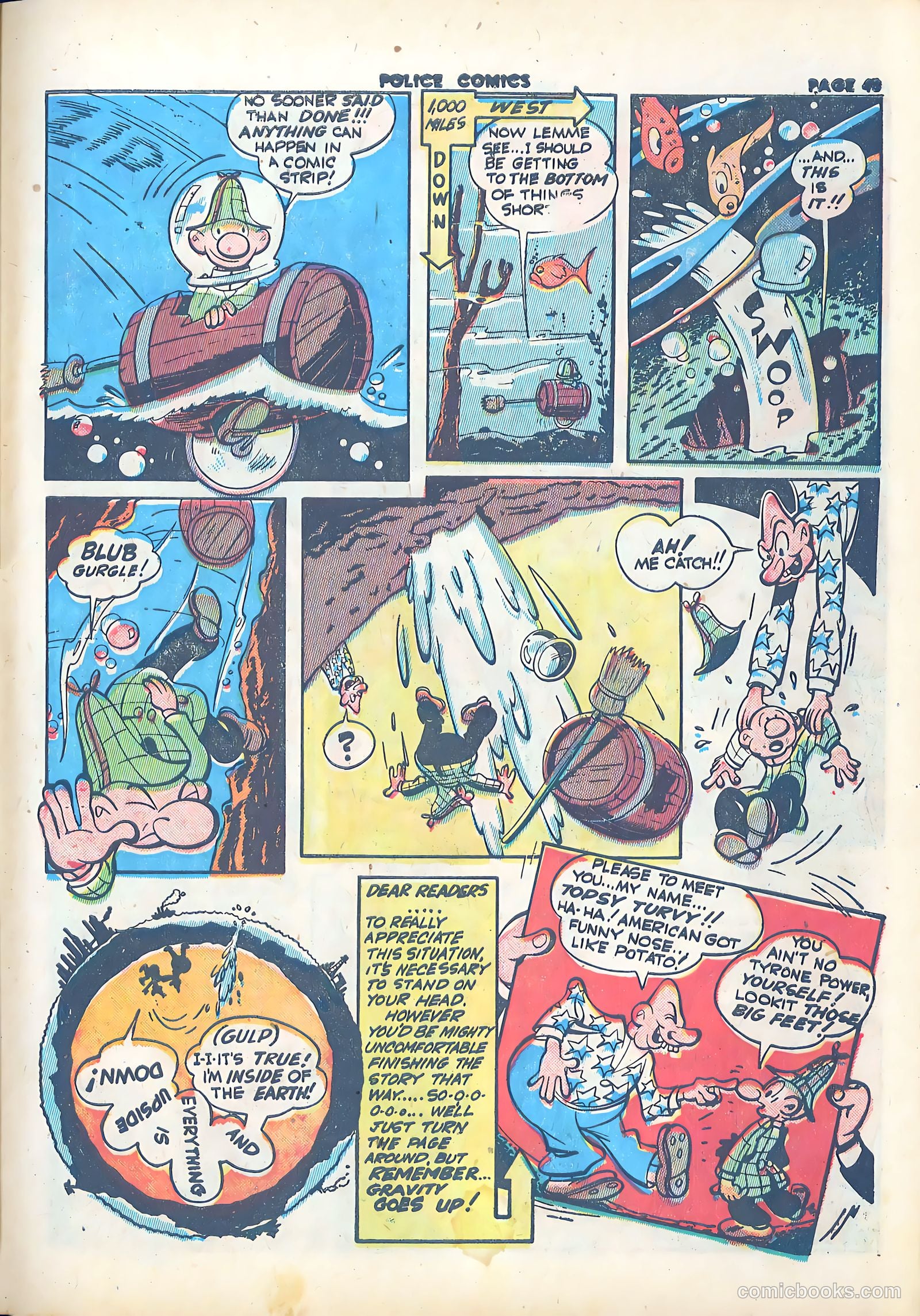 Police Comics #21 (1943) — page 45 of 68