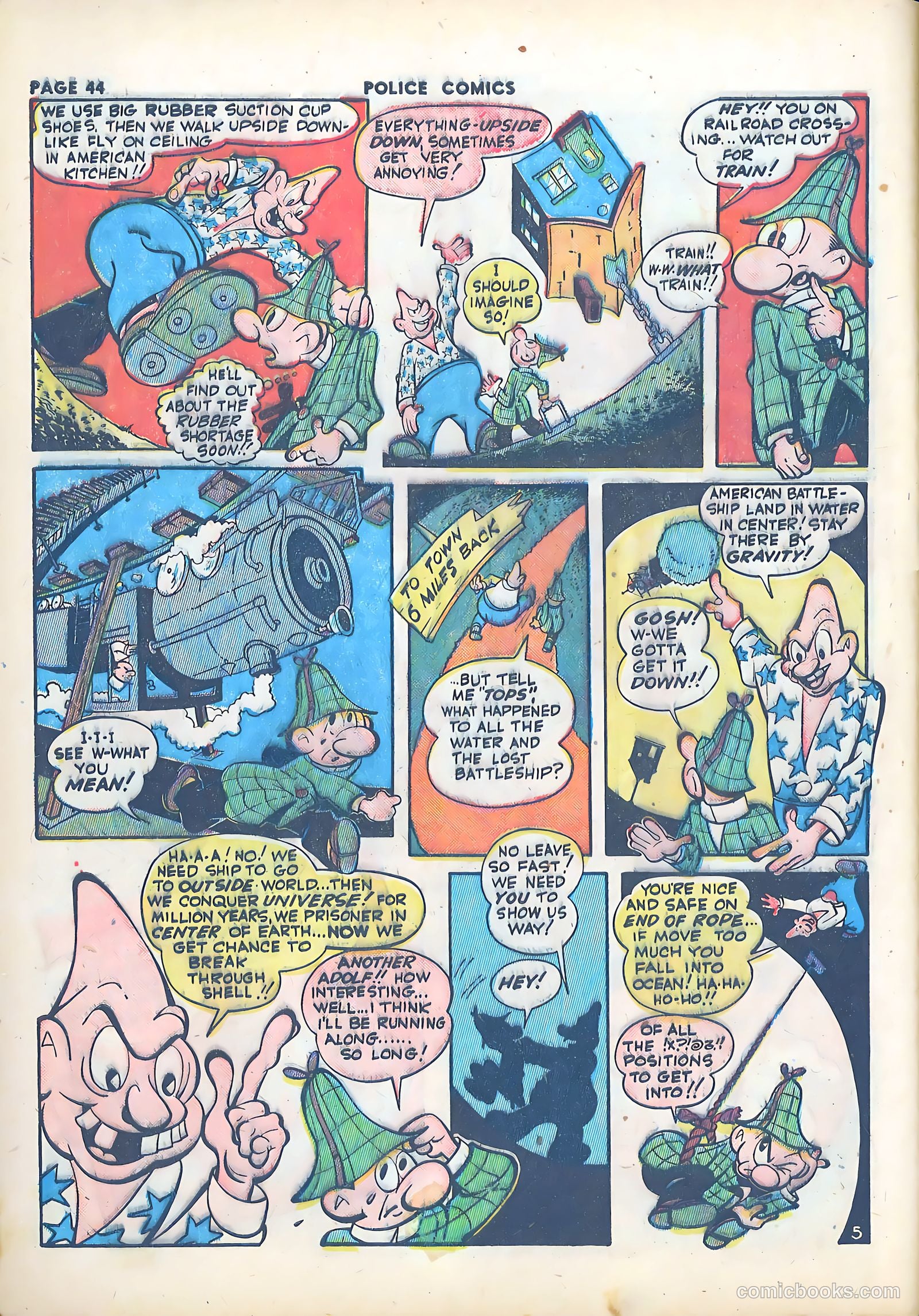 Police Comics #21 (1943) — page 46 of 68
