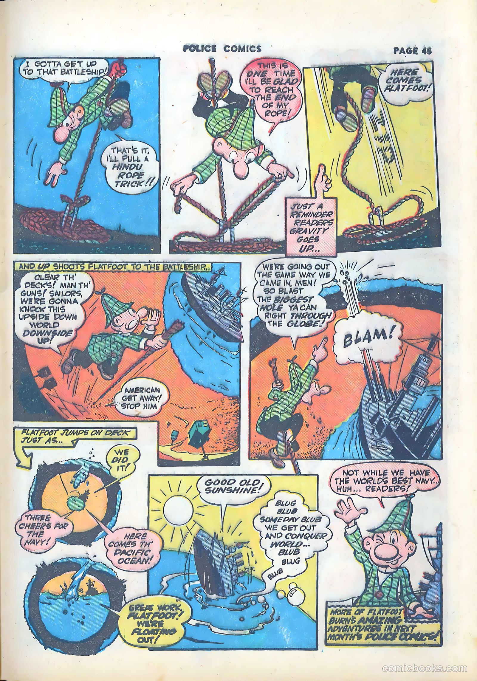 Police Comics #21 (1943) — page 47 of 68