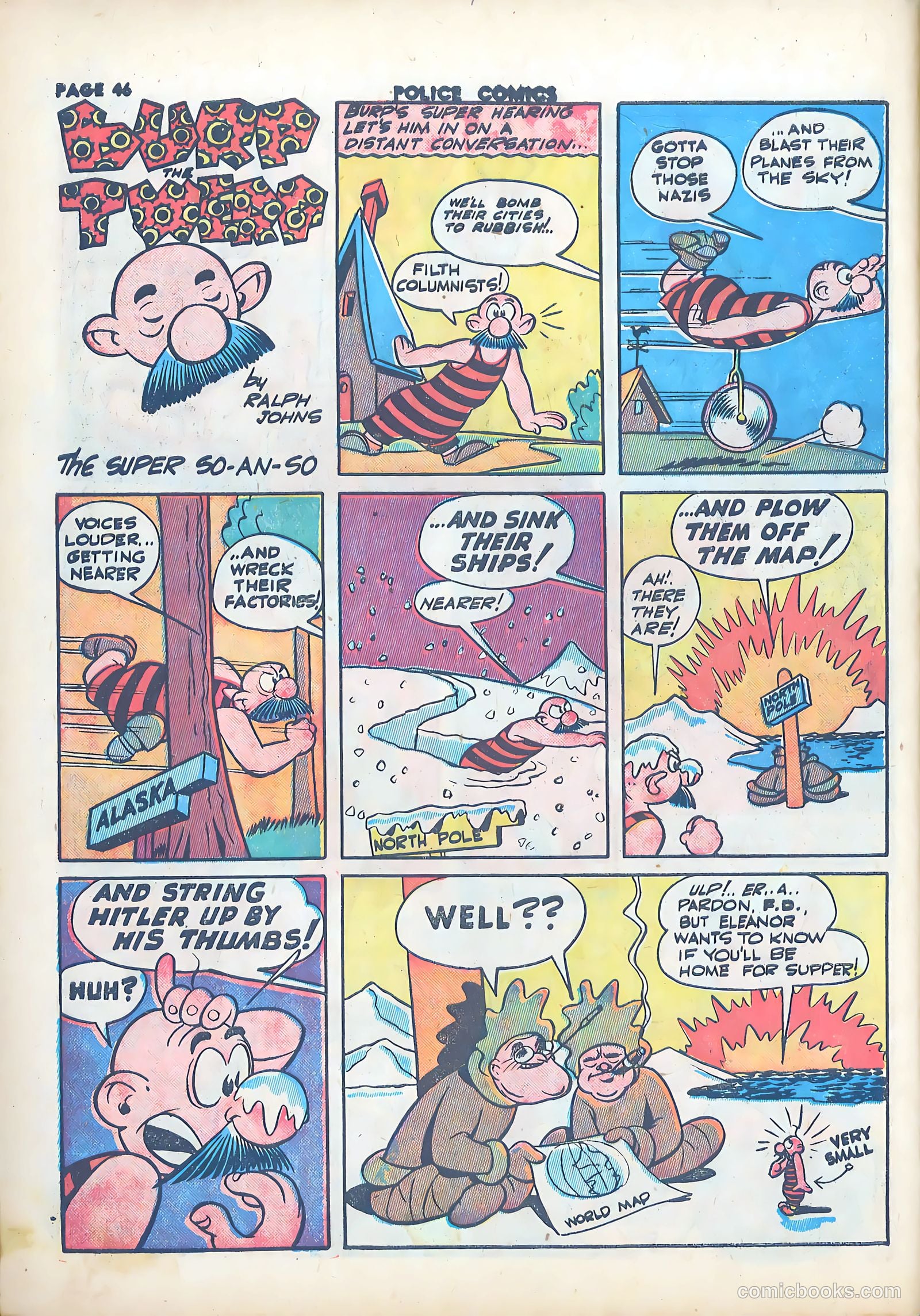 Police Comics #21 (1943) — page 48 of 68