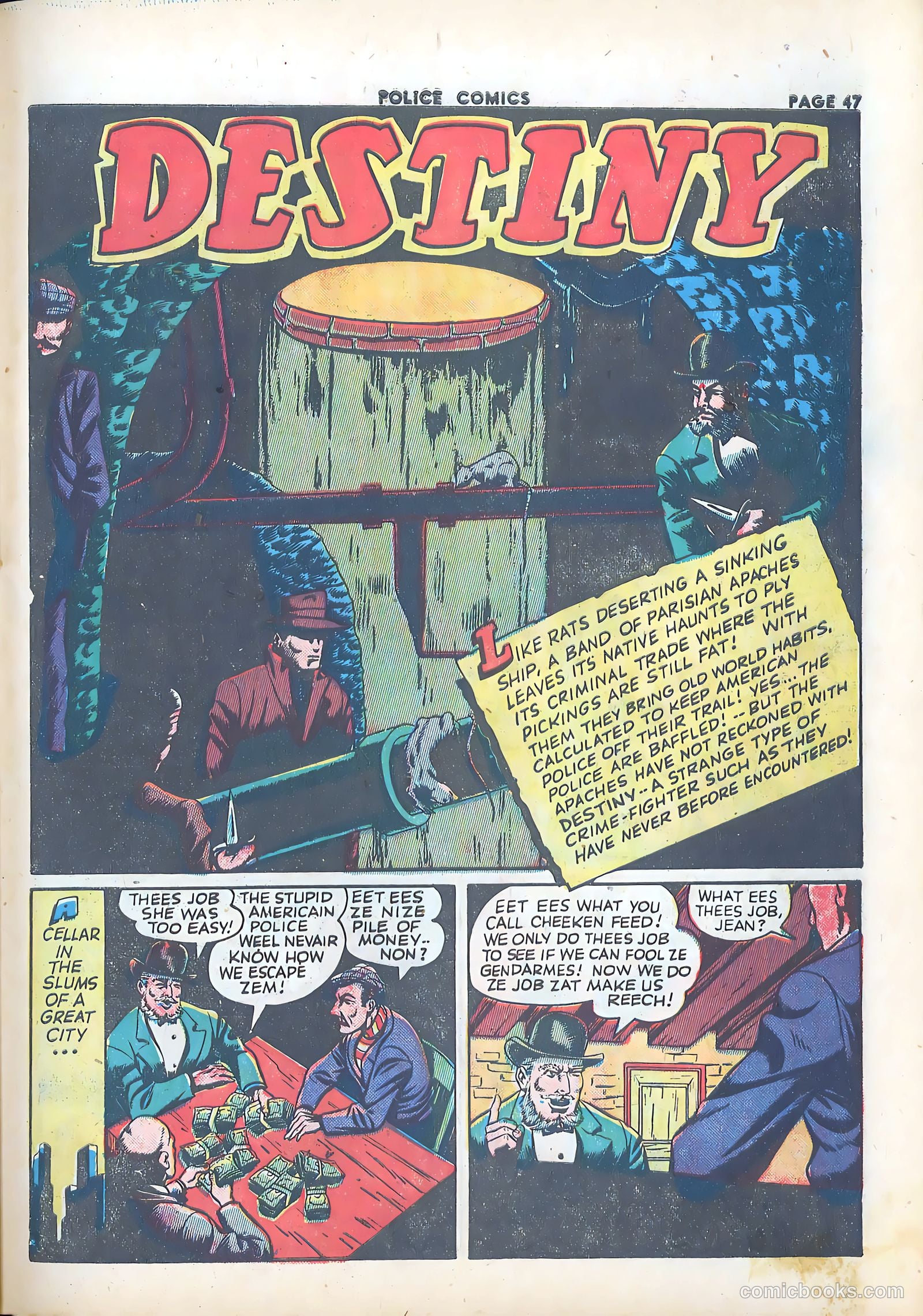 Police Comics #21 (1943) — page 49 of 68