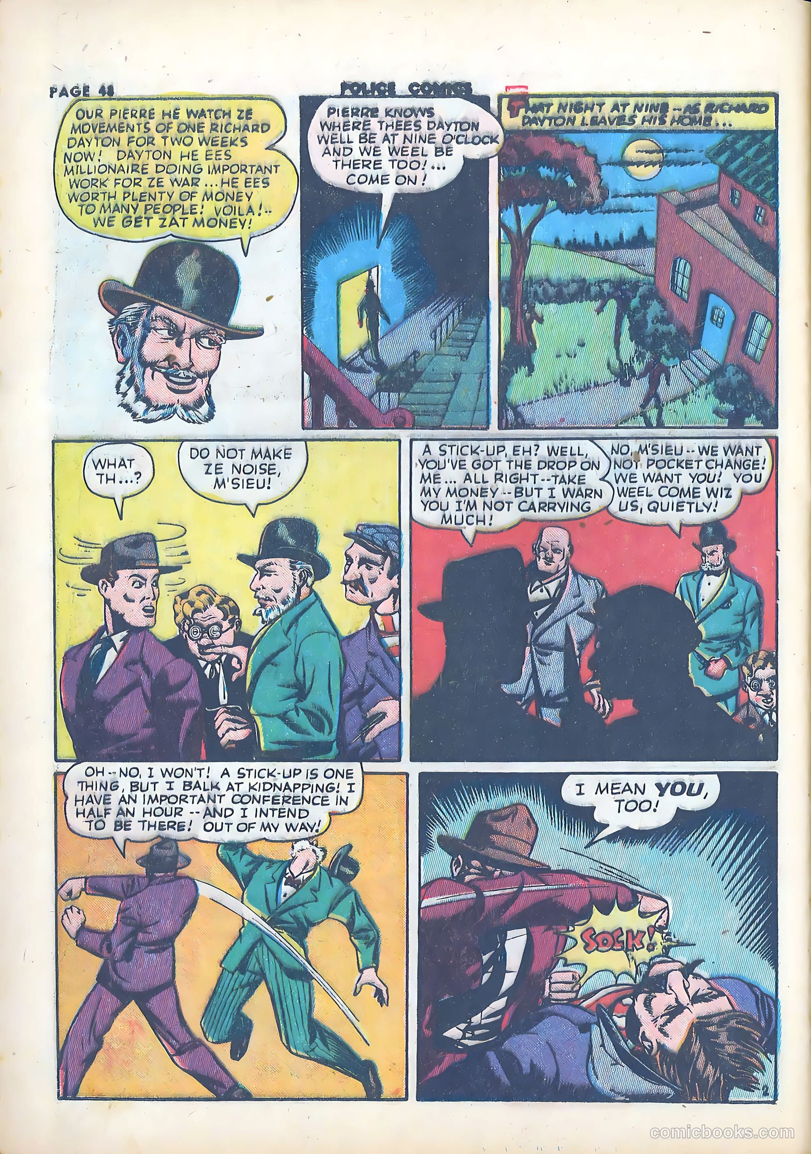 Police Comics #21 (1943) — page 50 of 68