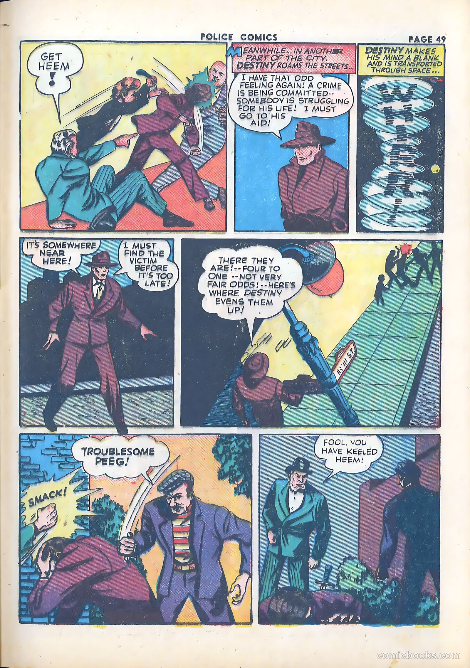 Police Comics #21 (1943) — page 51 of 68