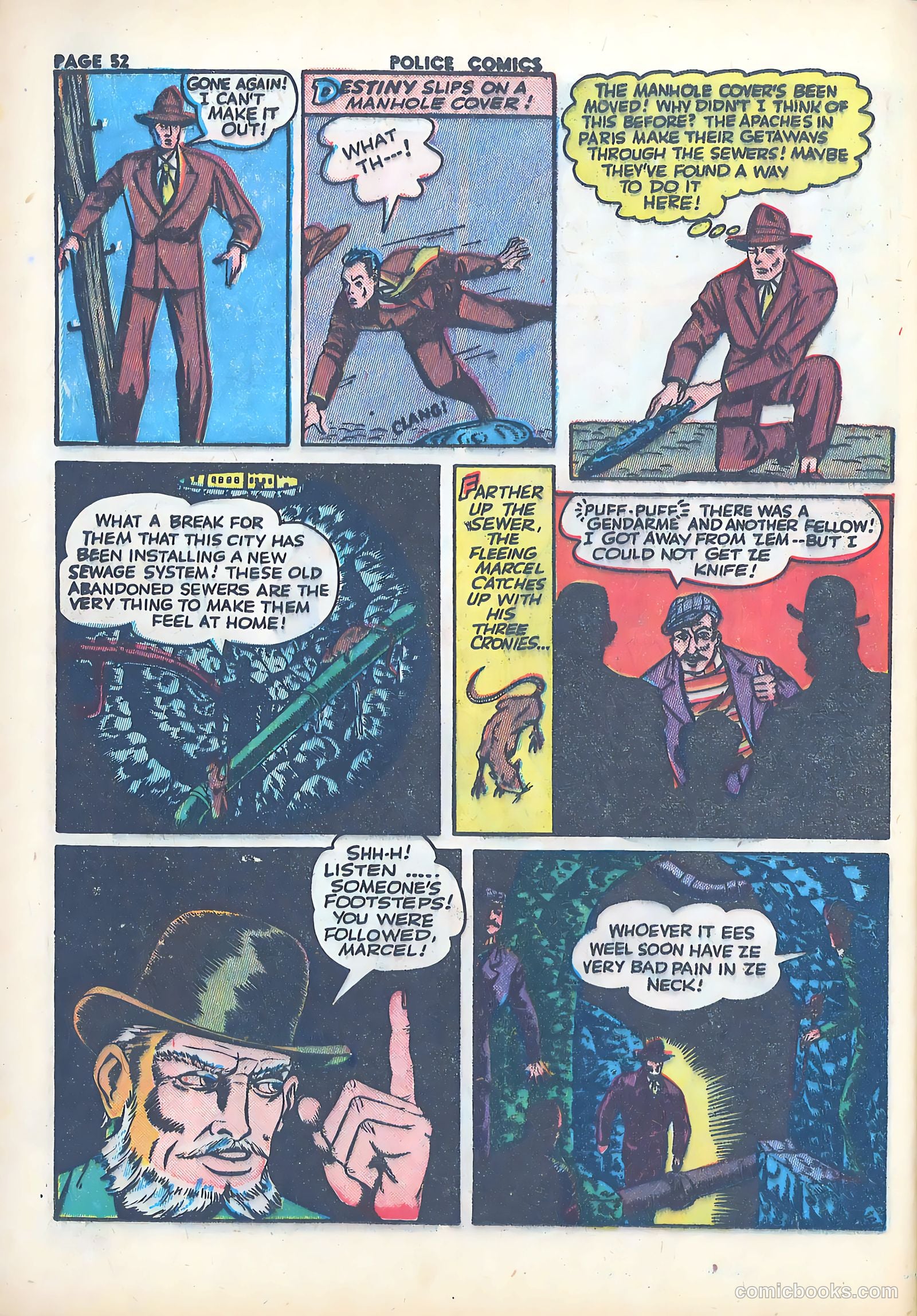 Police Comics #21 (1943) — page 54 of 68