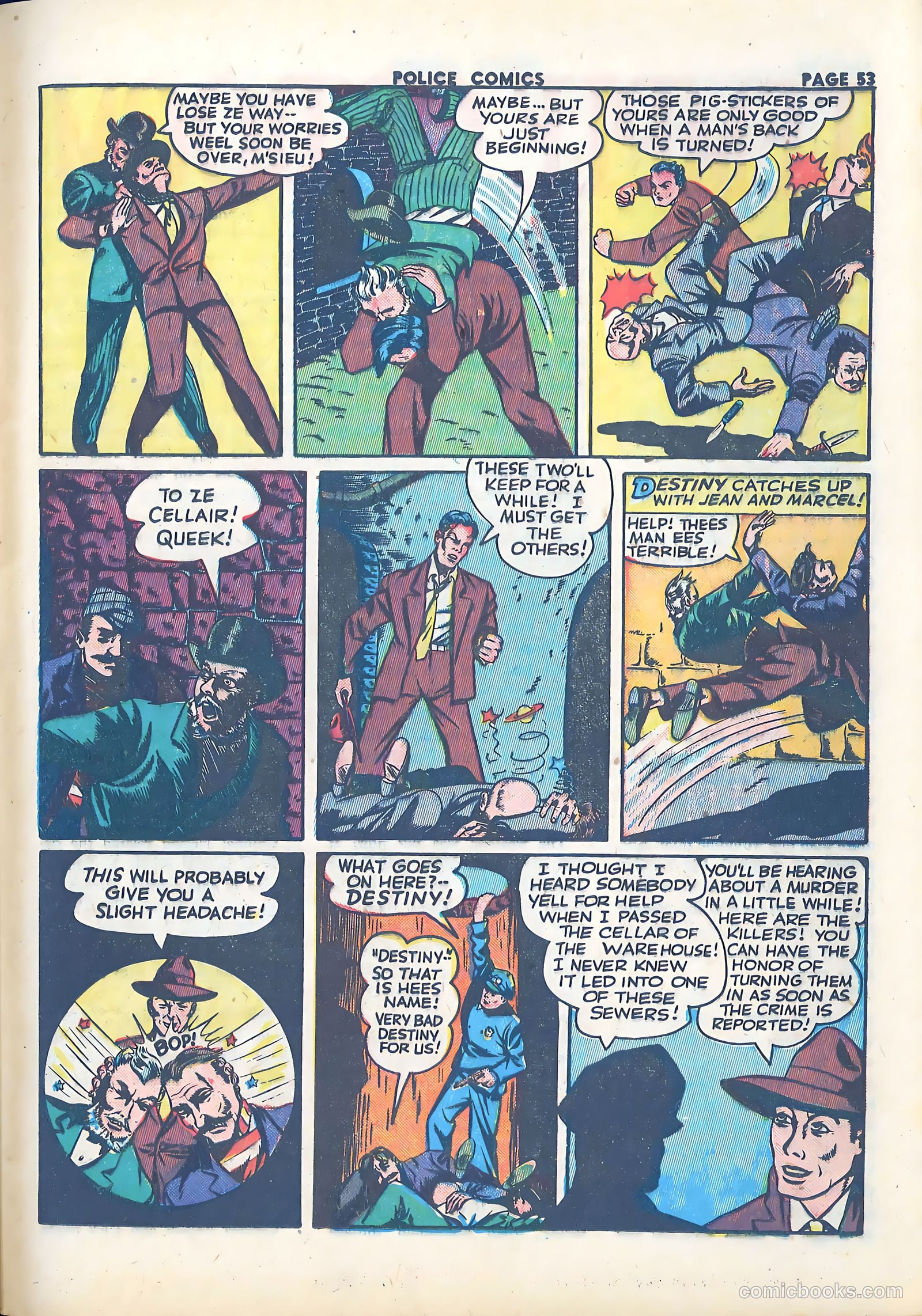 Police Comics #21 (1943) — page 55 of 68