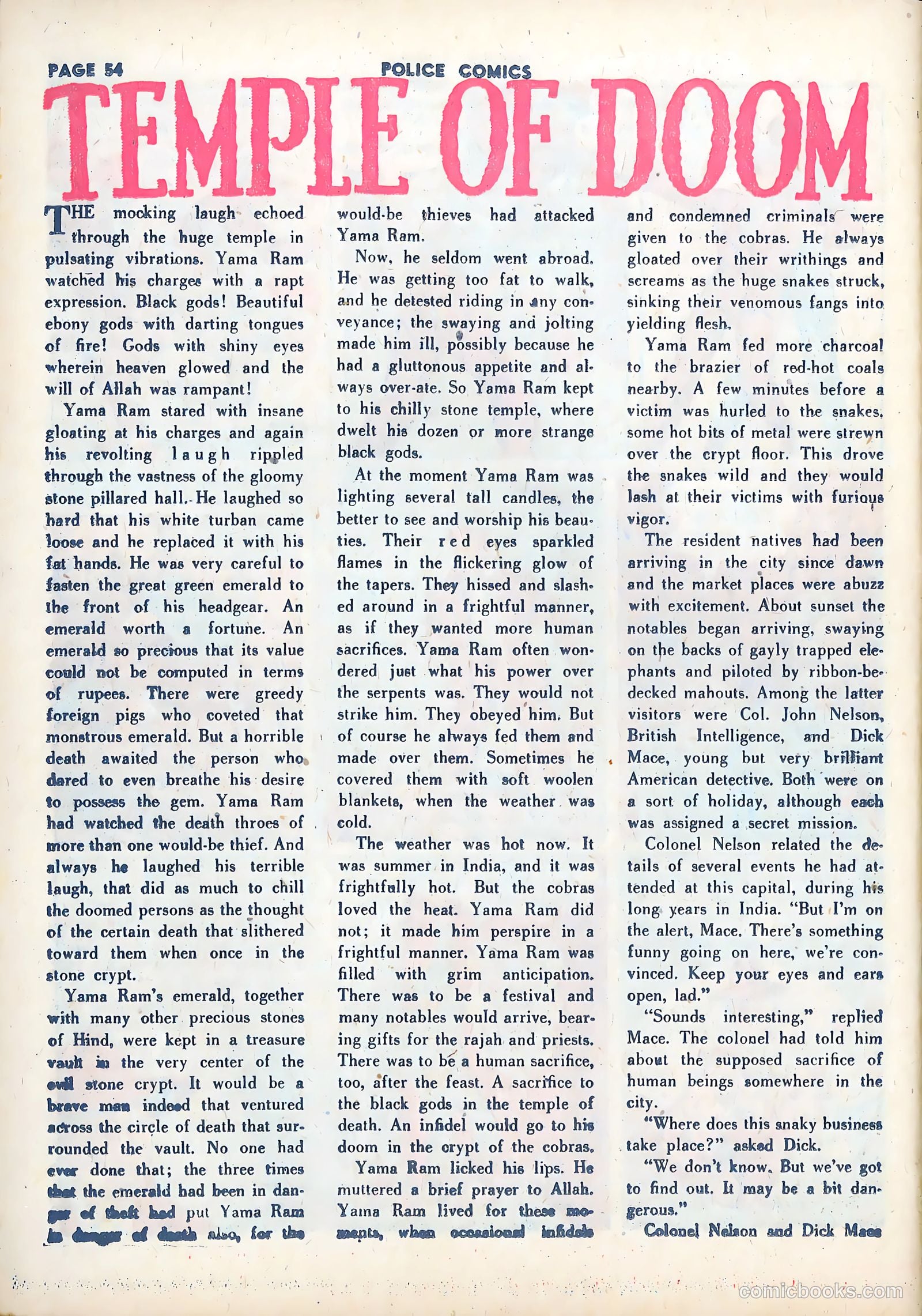 Police Comics #21 (1943) — page 56 of 68