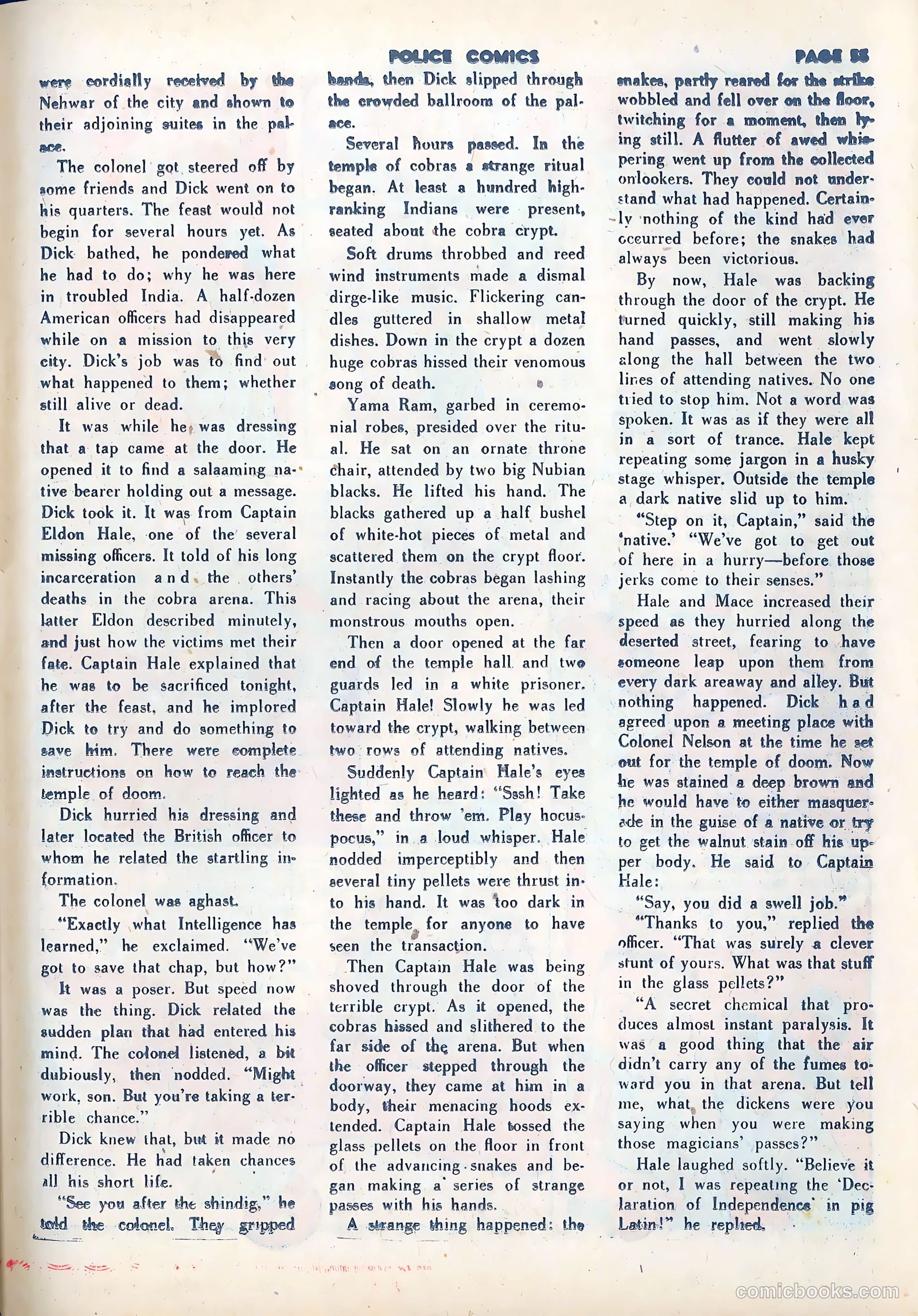 Police Comics #21 (1943) — page 57 of 68