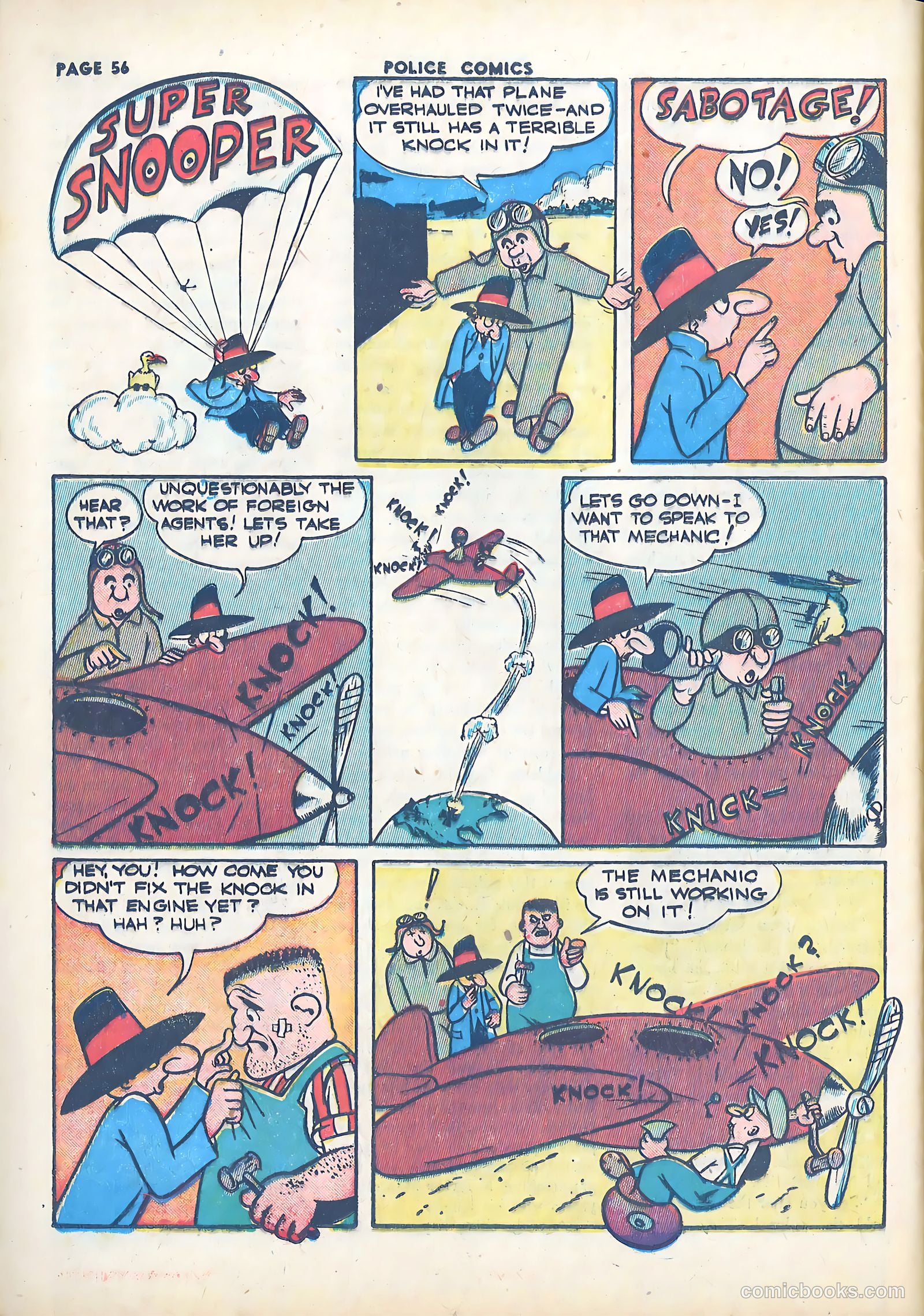 Police Comics #21 (1943) — page 58 of 68
