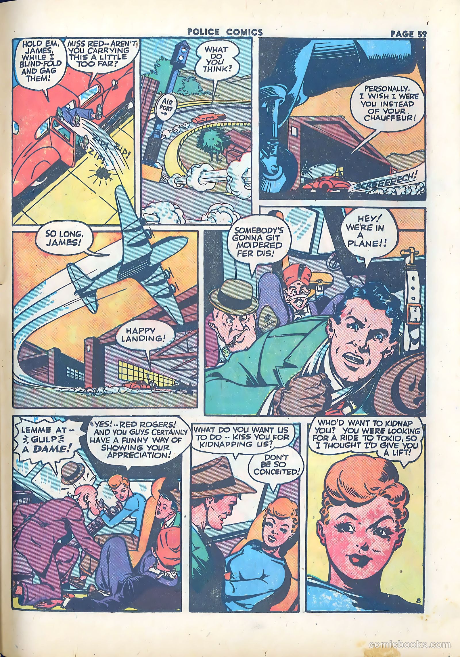 Police Comics #21 (1943) — page 61 of 68