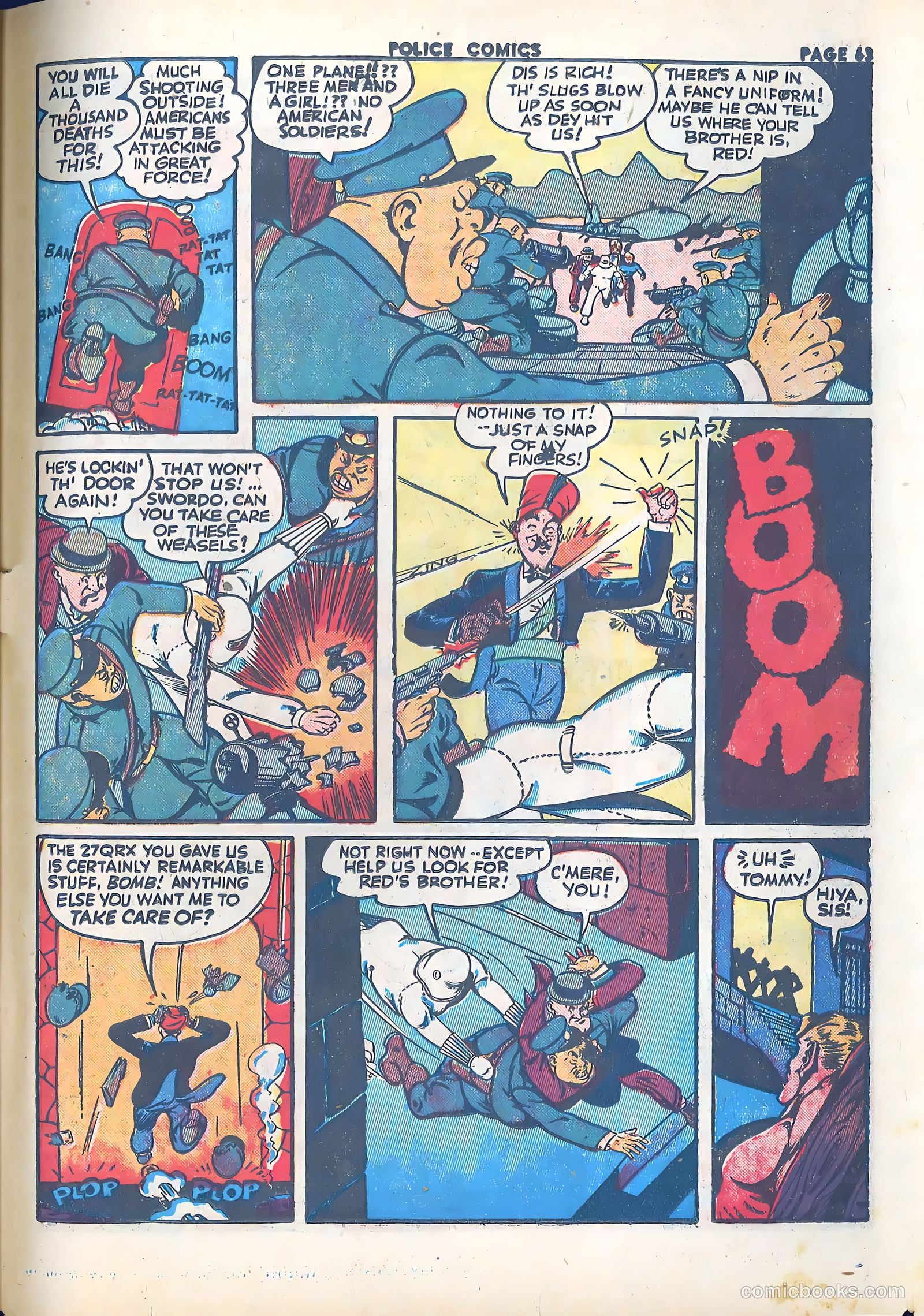 Police Comics #21 (1943) — page 65 of 68