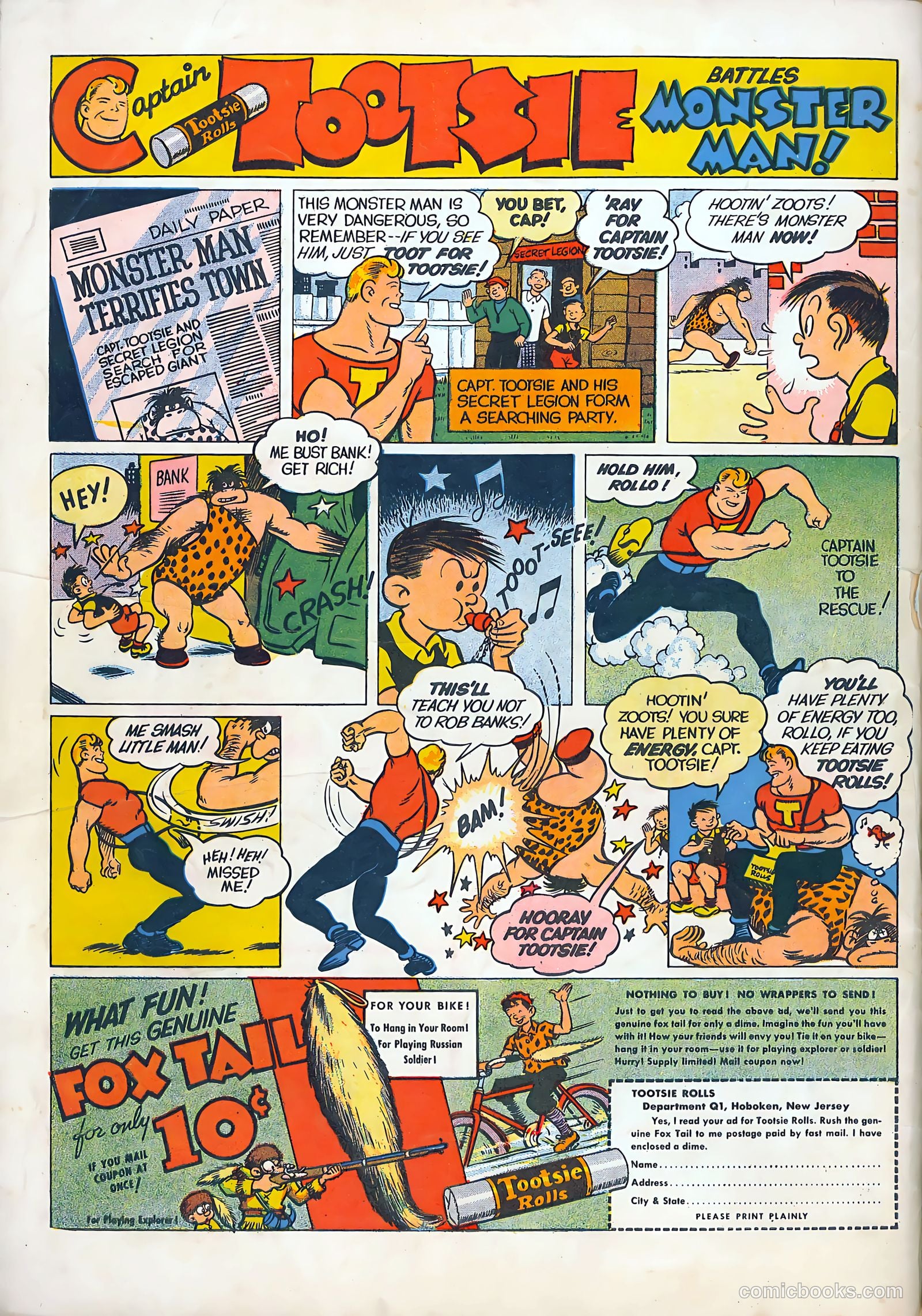 Police Comics #21 (1943) — page 68 of 68