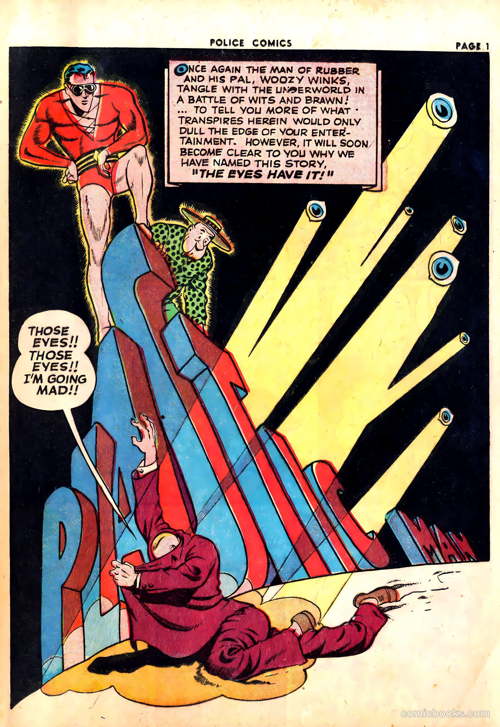 Police Comics #22 (1943) — page 3 of 68