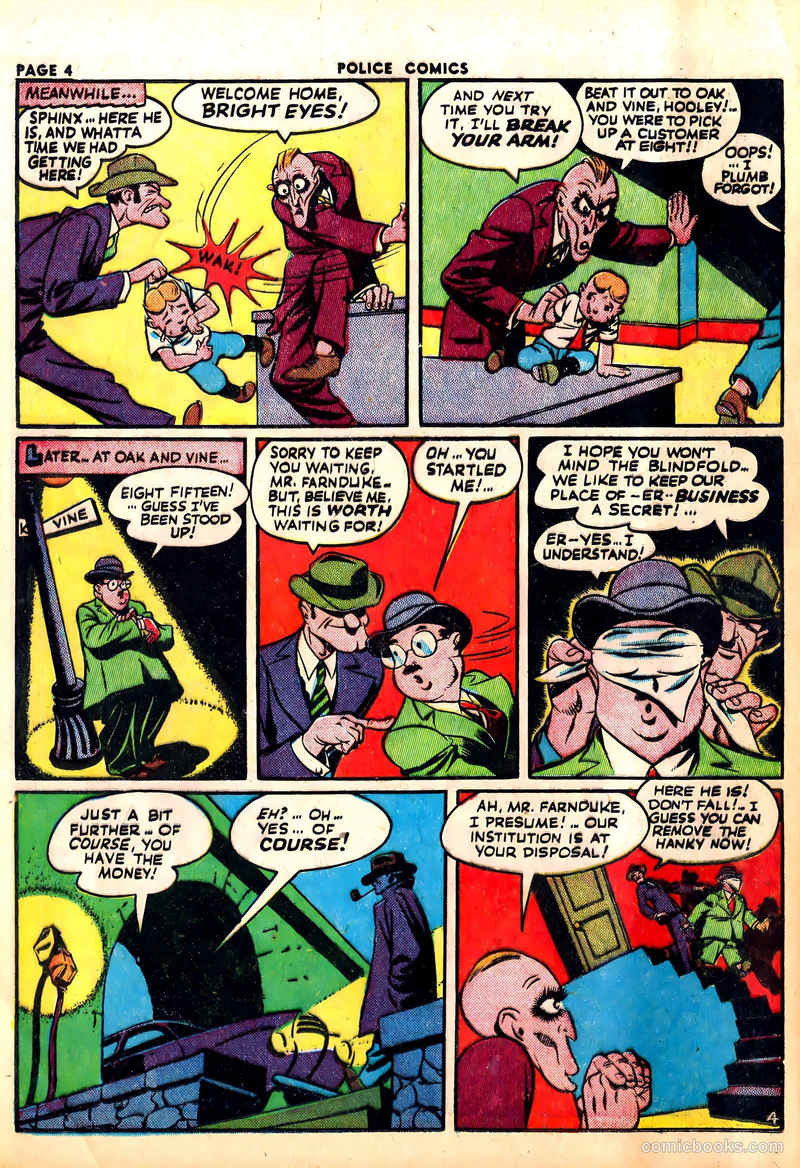 Police Comics #22 (1943) — page 6 of 68