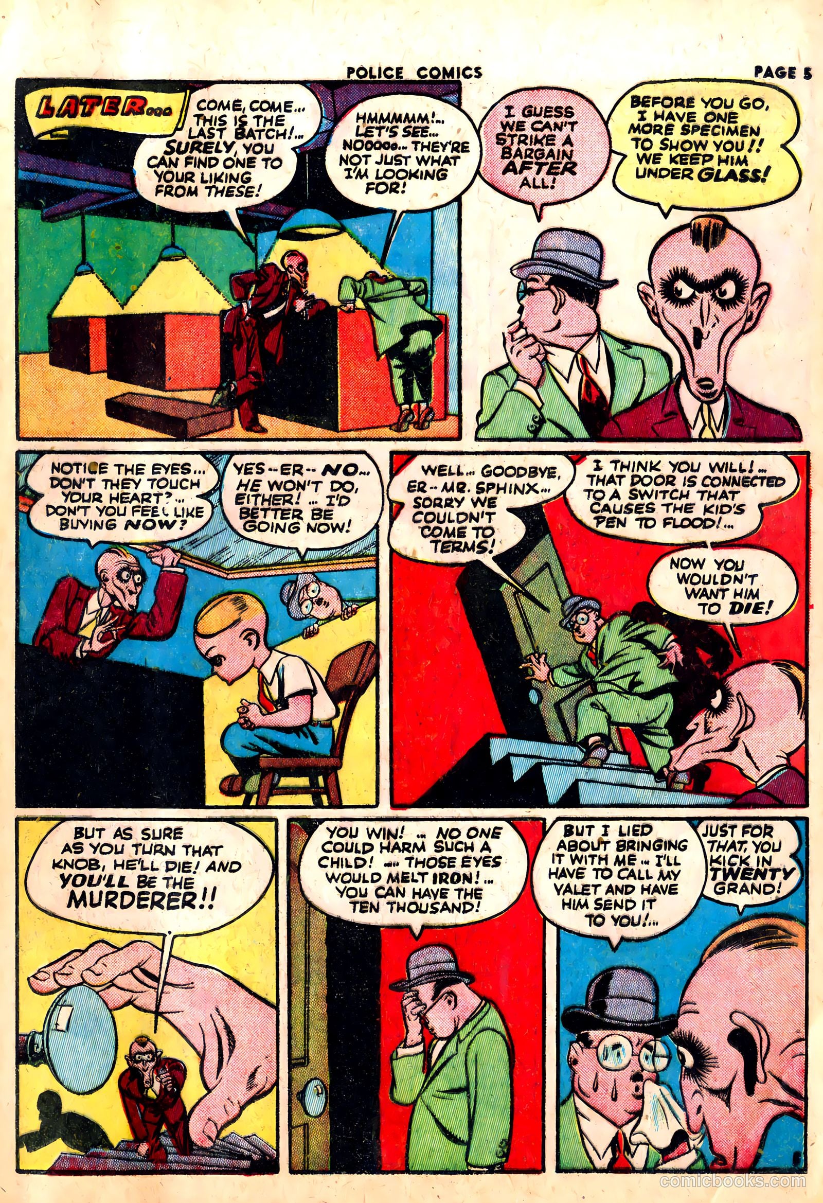 Police Comics #22 (1943) — page 7 of 68