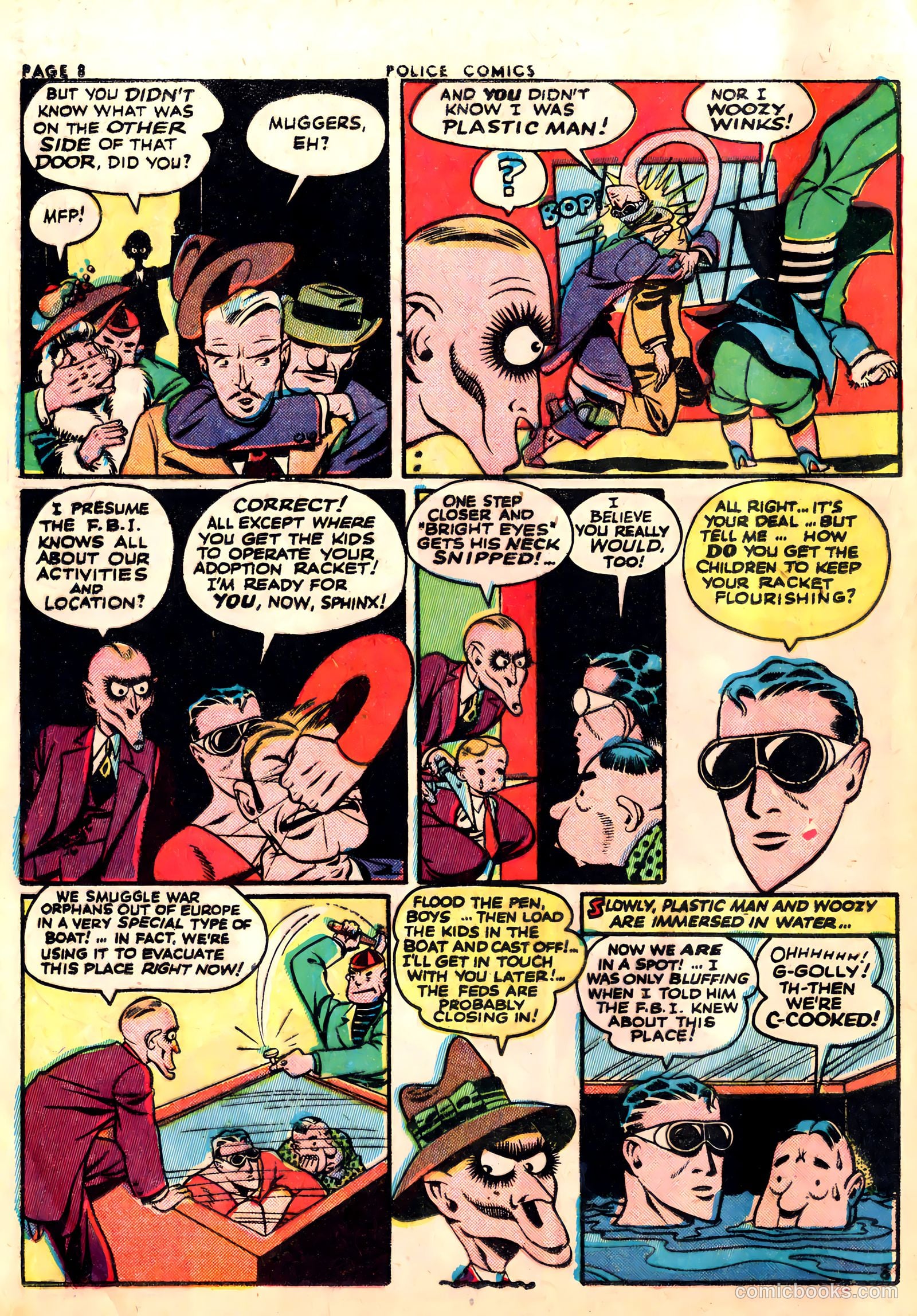 Police Comics #22 (1943) — page 10 of 68