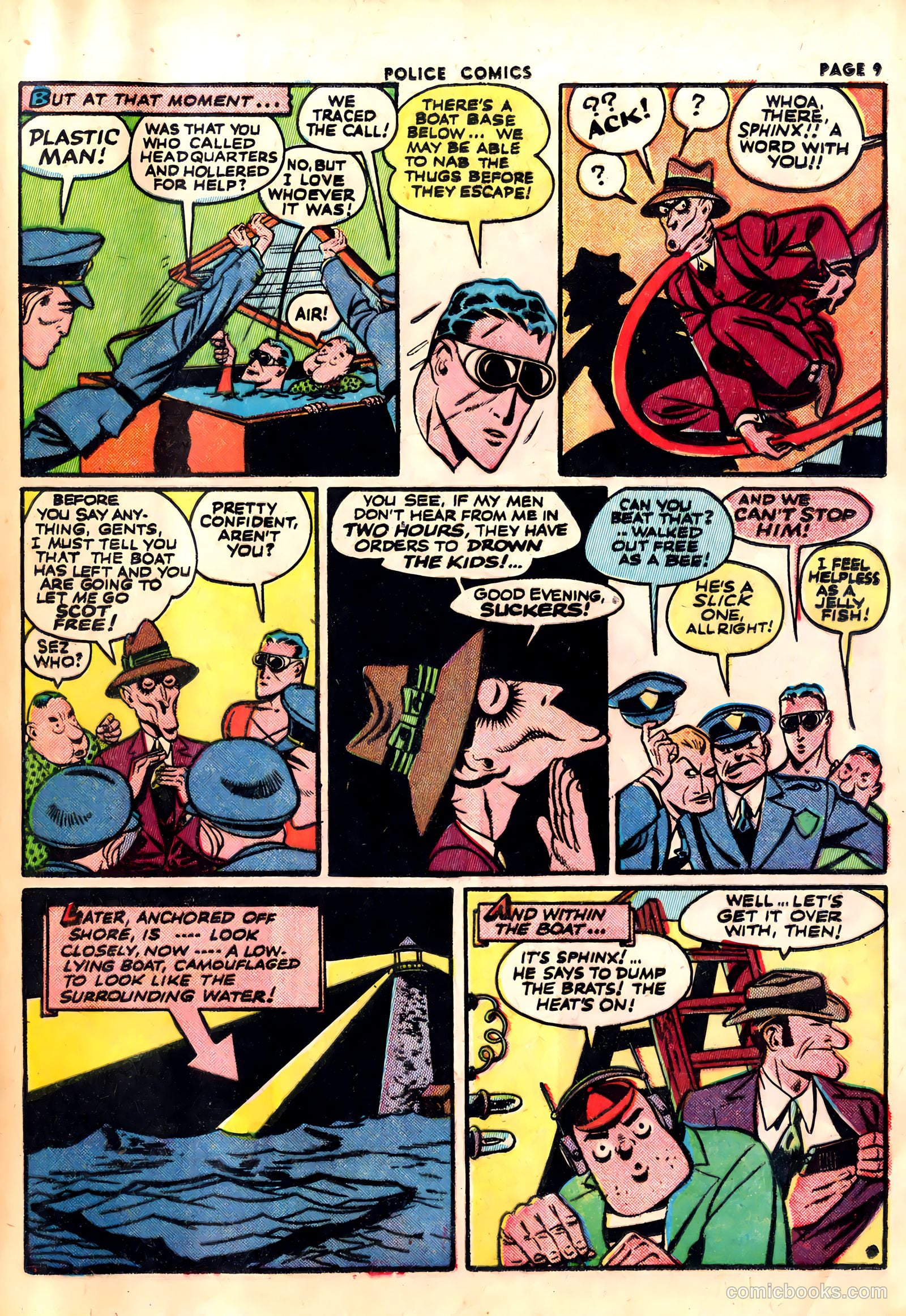 Police Comics #22 (1943) — page 11 of 68