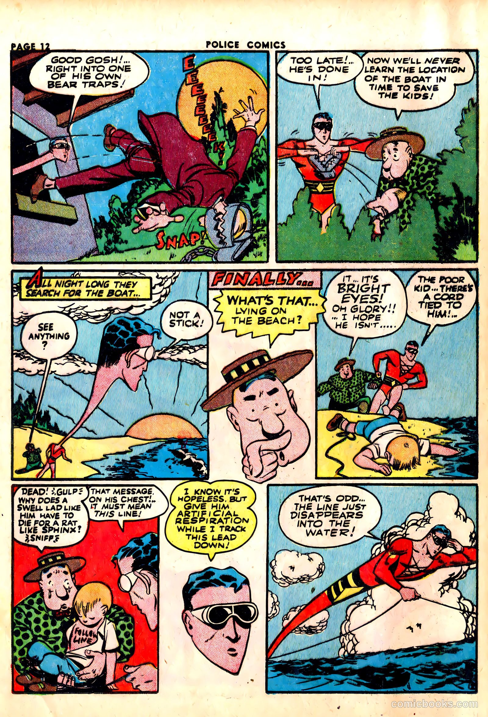 Police Comics #22 (1943) — page 14 of 68