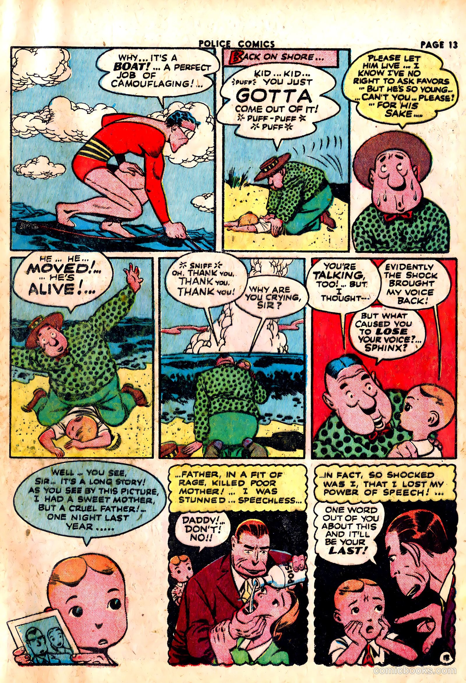 Police Comics #22 (1943) — page 15 of 68