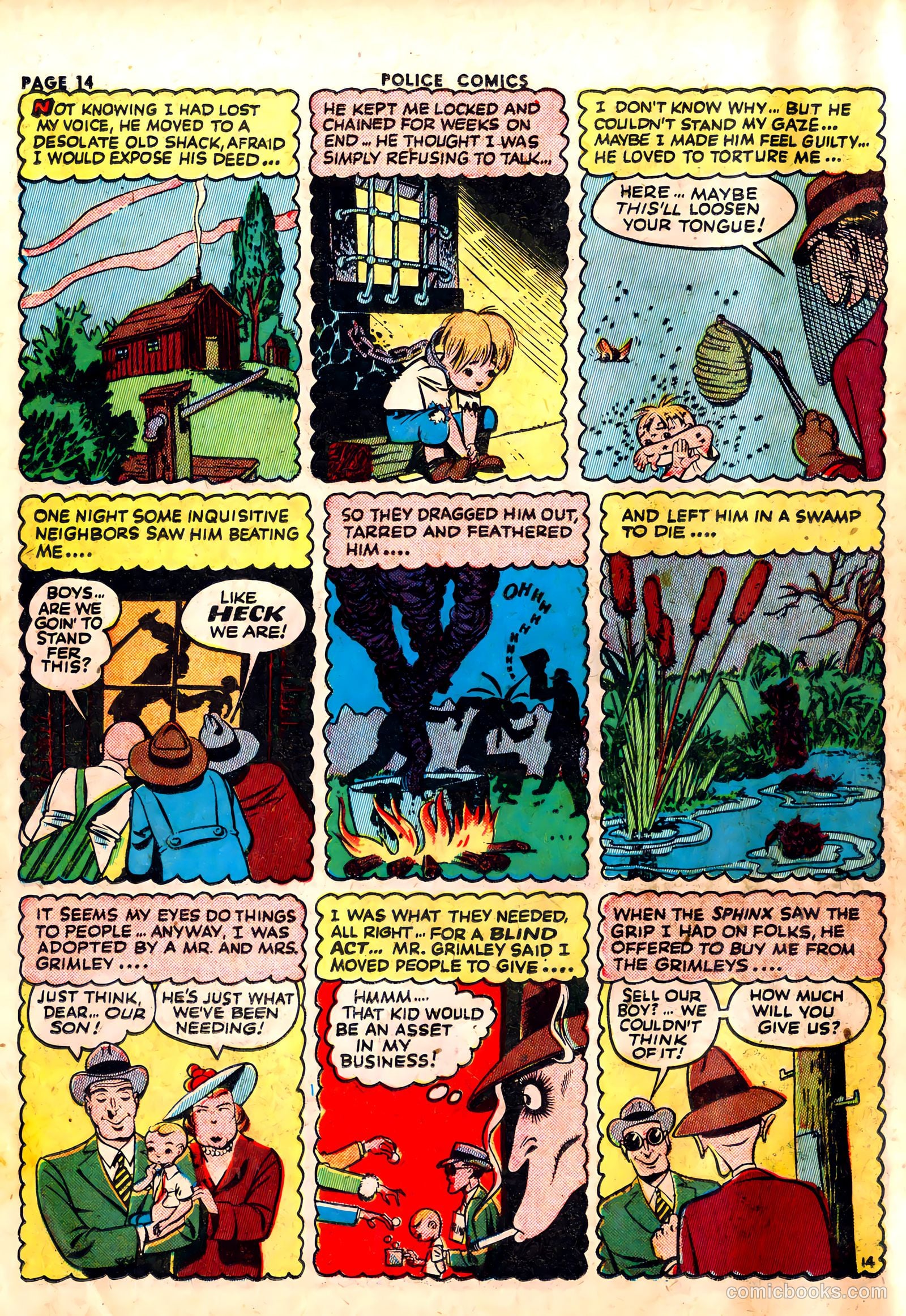 Police Comics #22 (1943) — page 16 of 68