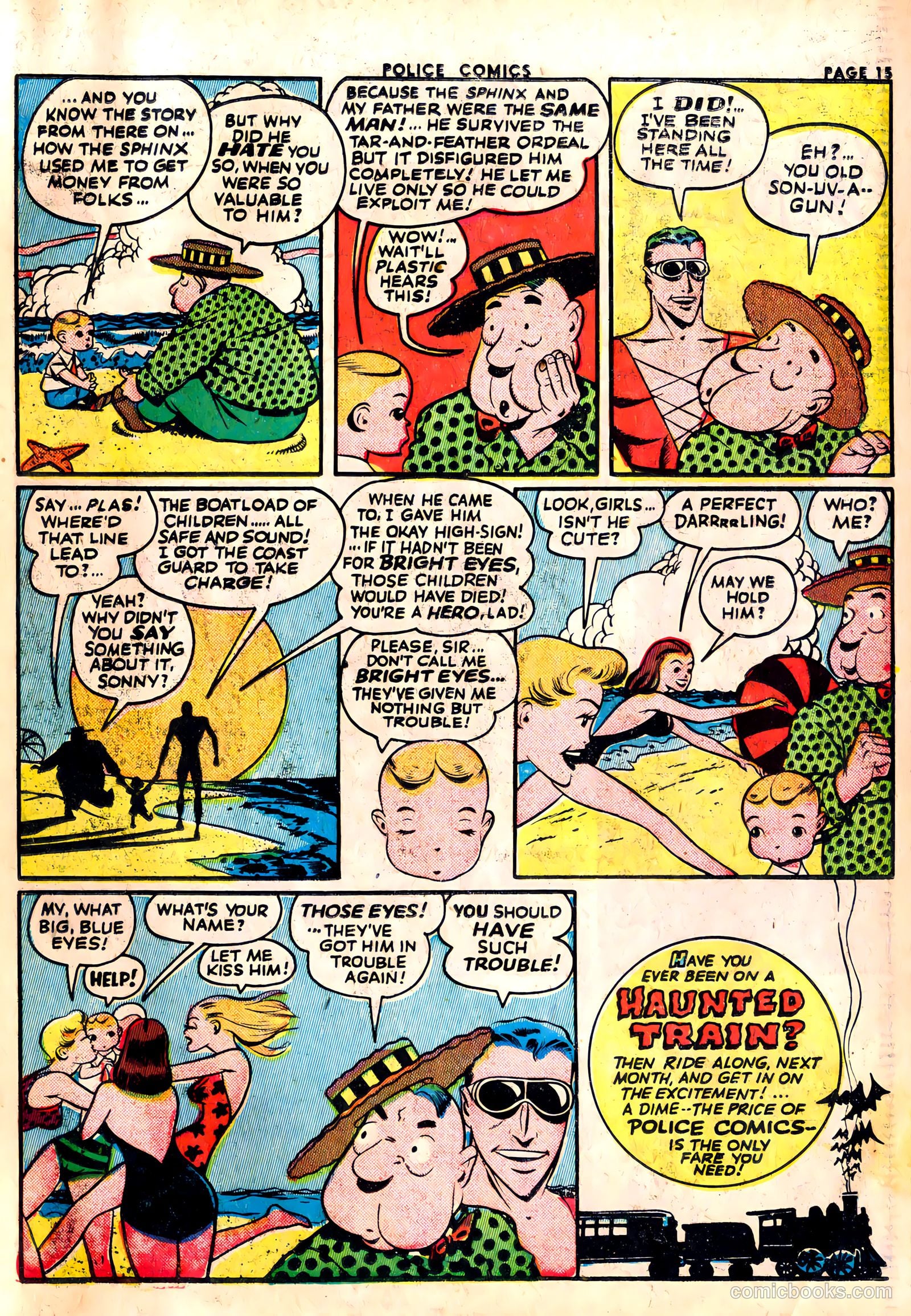 Police Comics #22 (1943) — page 17 of 68