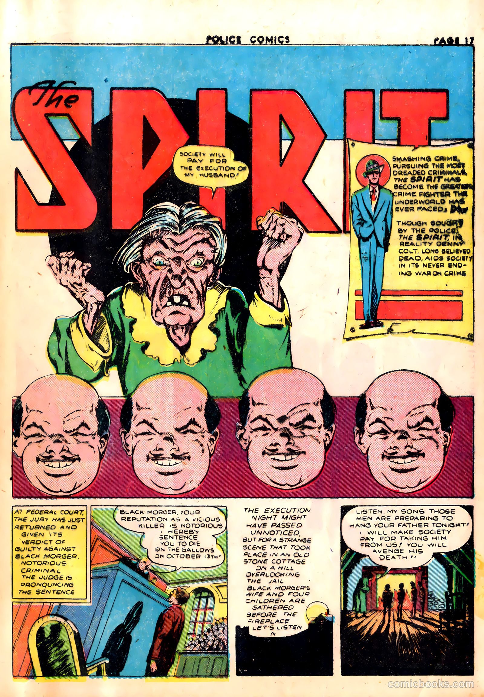 Police Comics #22 (1943) — page 19 of 68