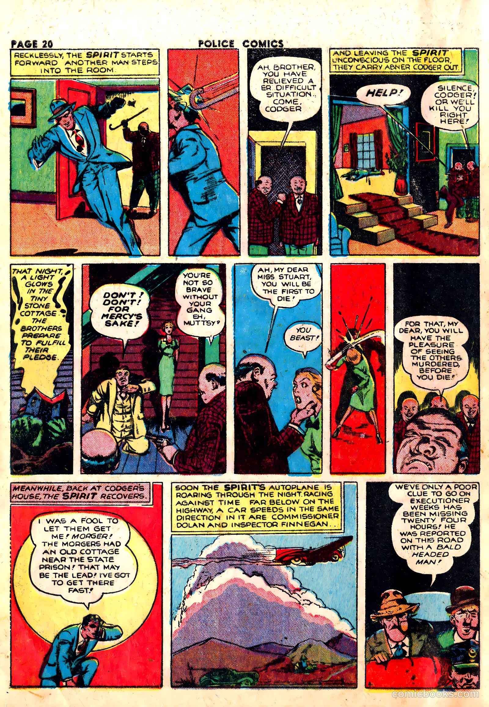 Police Comics #22 (1943) — page 22 of 68