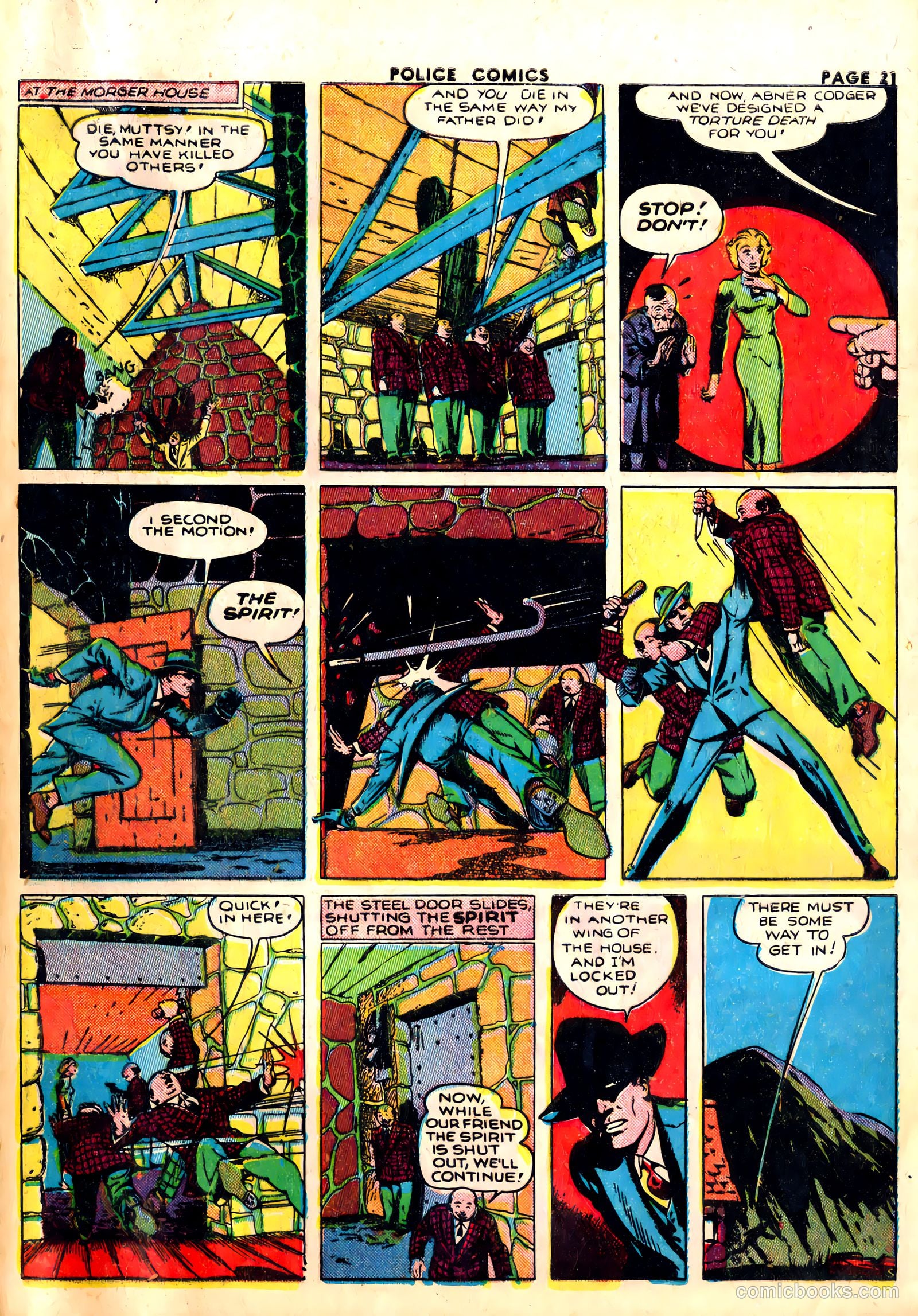 Police Comics #22 (1943) — page 23 of 68