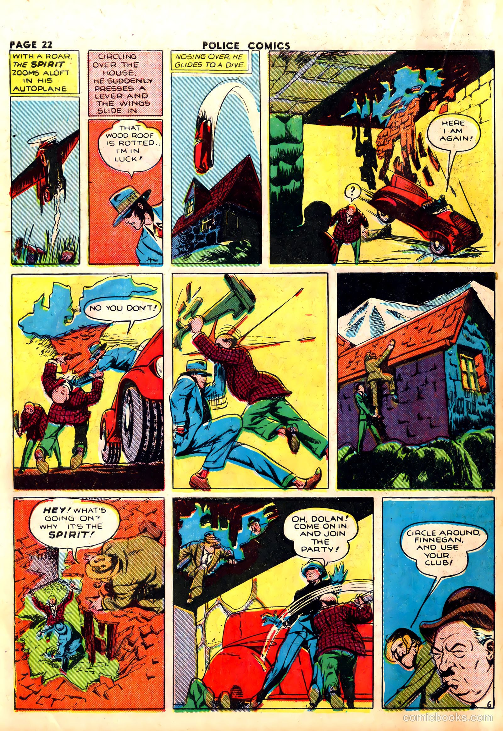Police Comics #22 (1943) — page 24 of 68