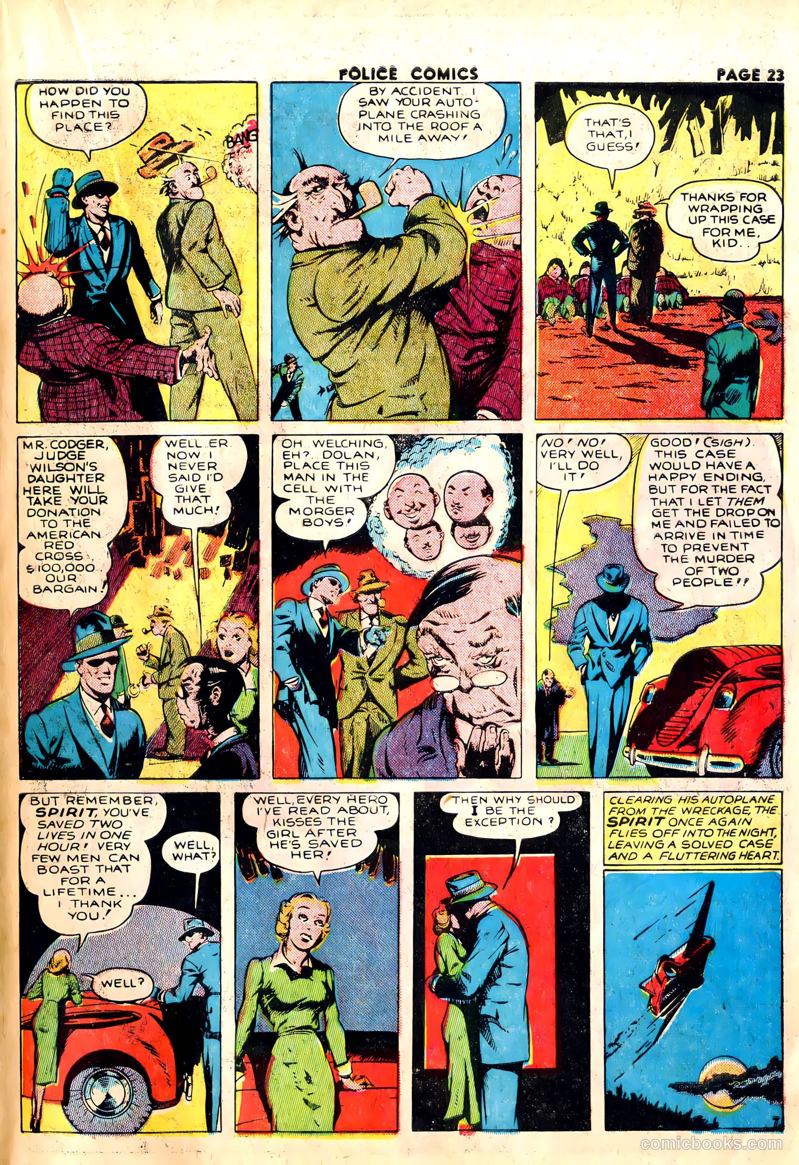 Police Comics #22 (1943) — page 25 of 68