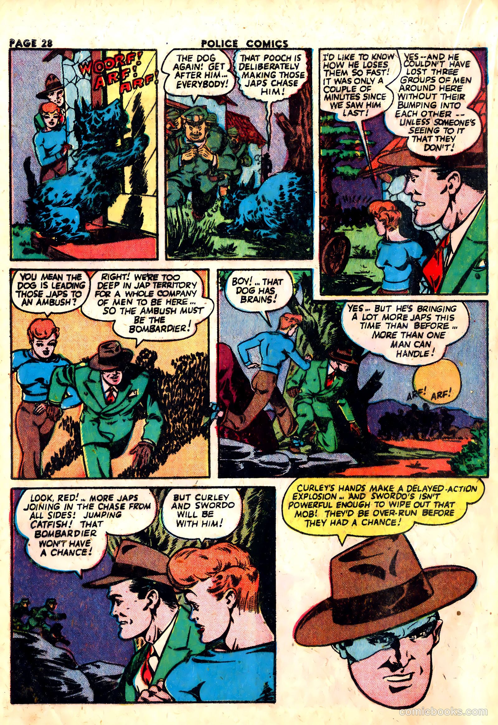 Police Comics #22 (1943) — page 30 of 68