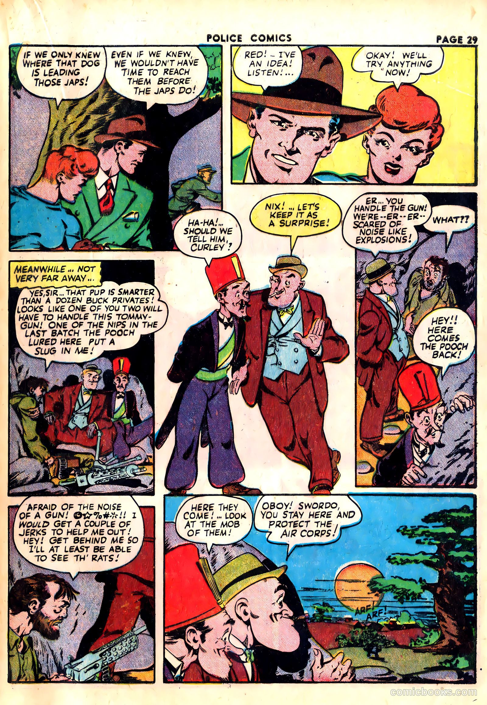 Police Comics #22 (1943) — page 31 of 68