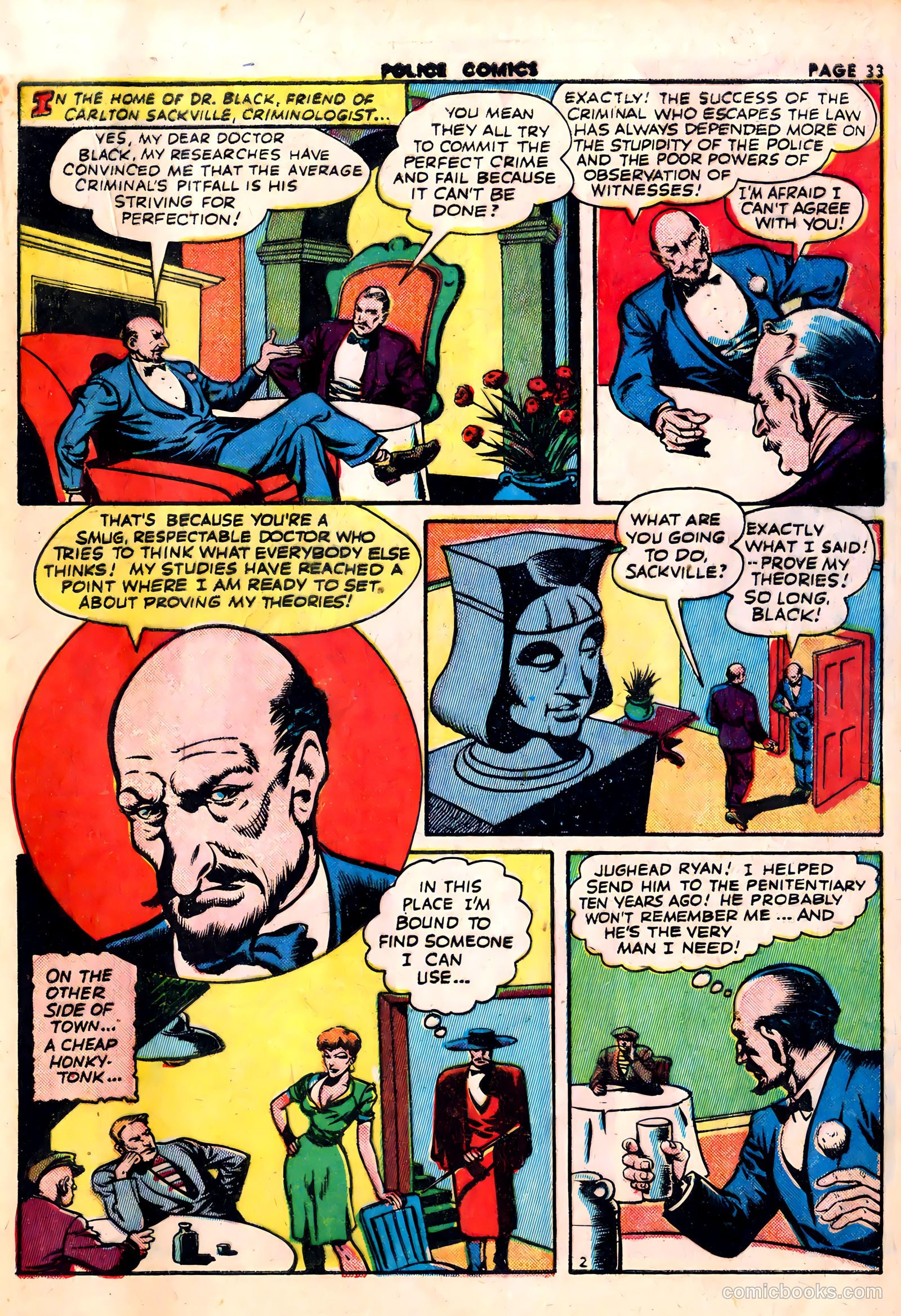 Police Comics #22 (1943) — page 35 of 68