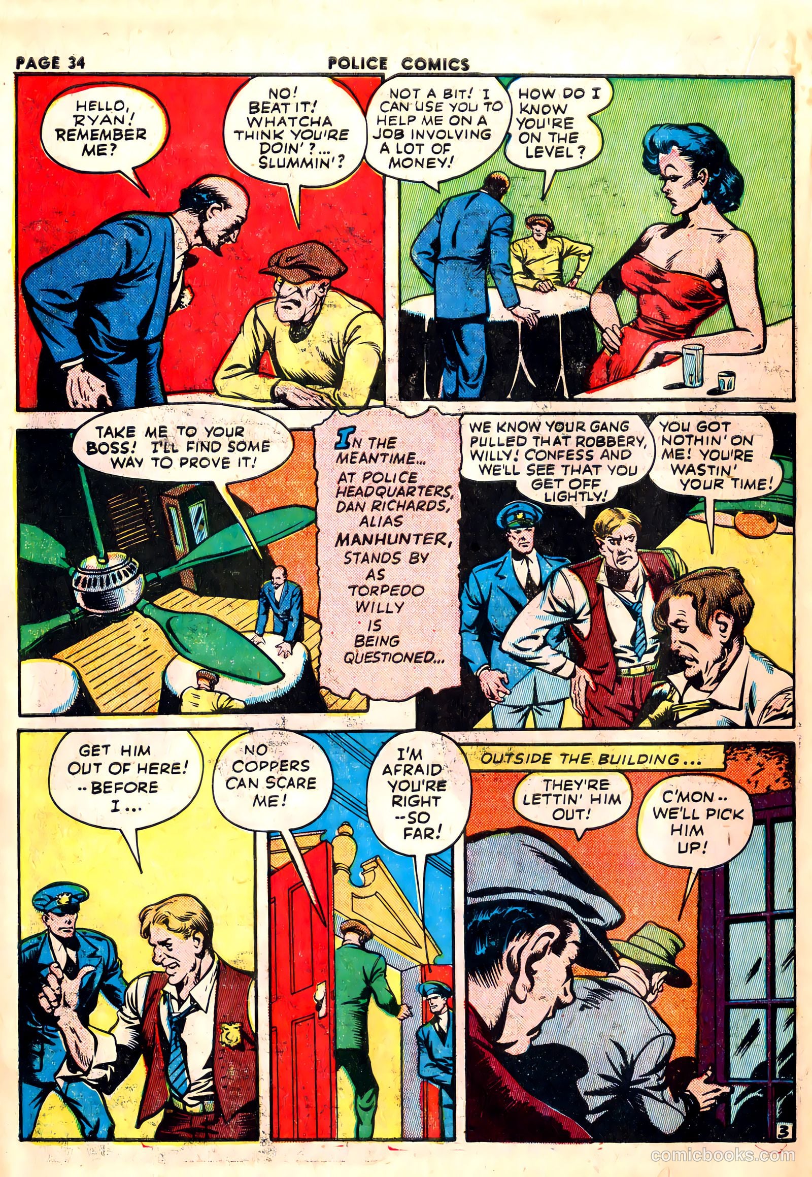 Police Comics #22 (1943) — page 36 of 68