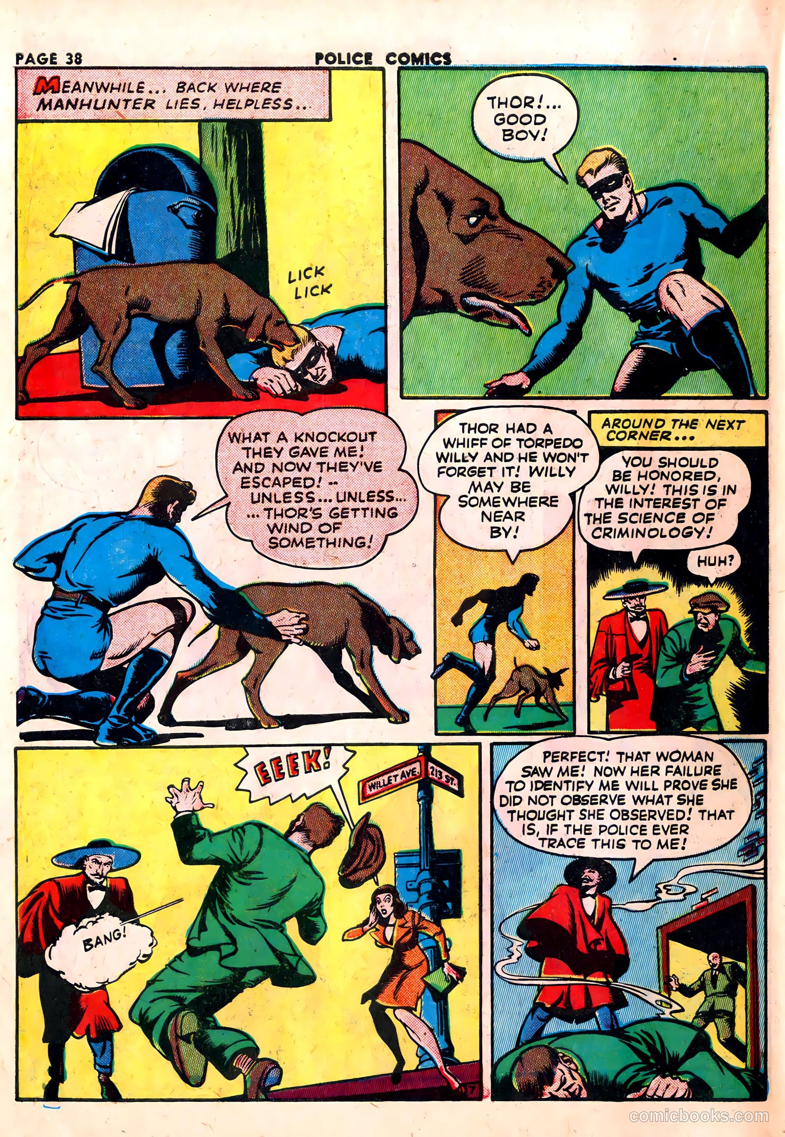 Police Comics #22 (1943) — page 40 of 68