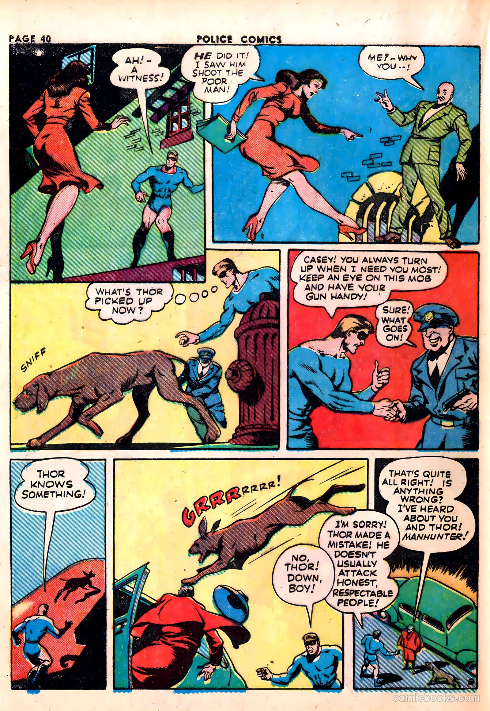 Police Comics #22 (1943) — page 42 of 68