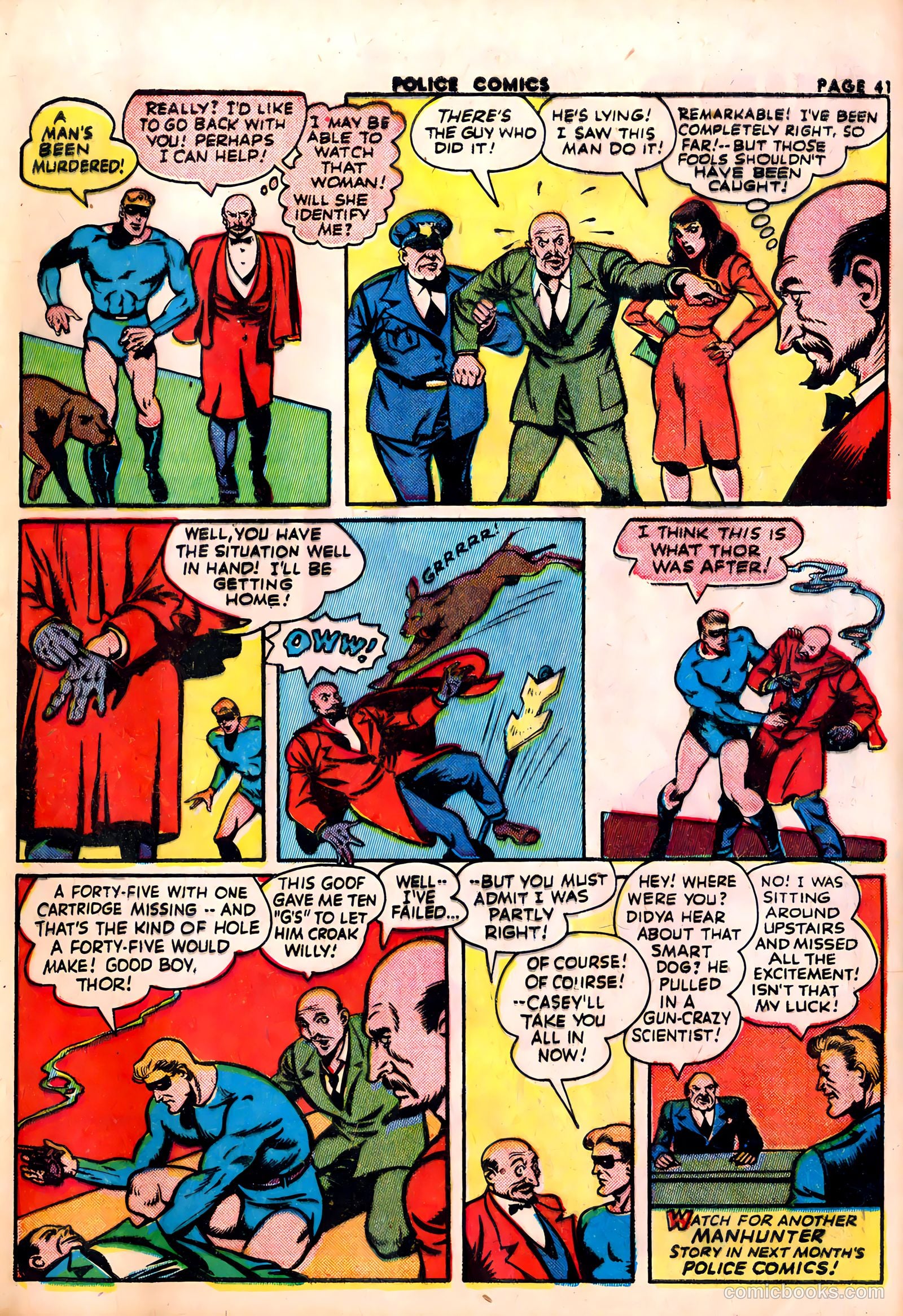Police Comics #22 (1943) — page 43 of 68