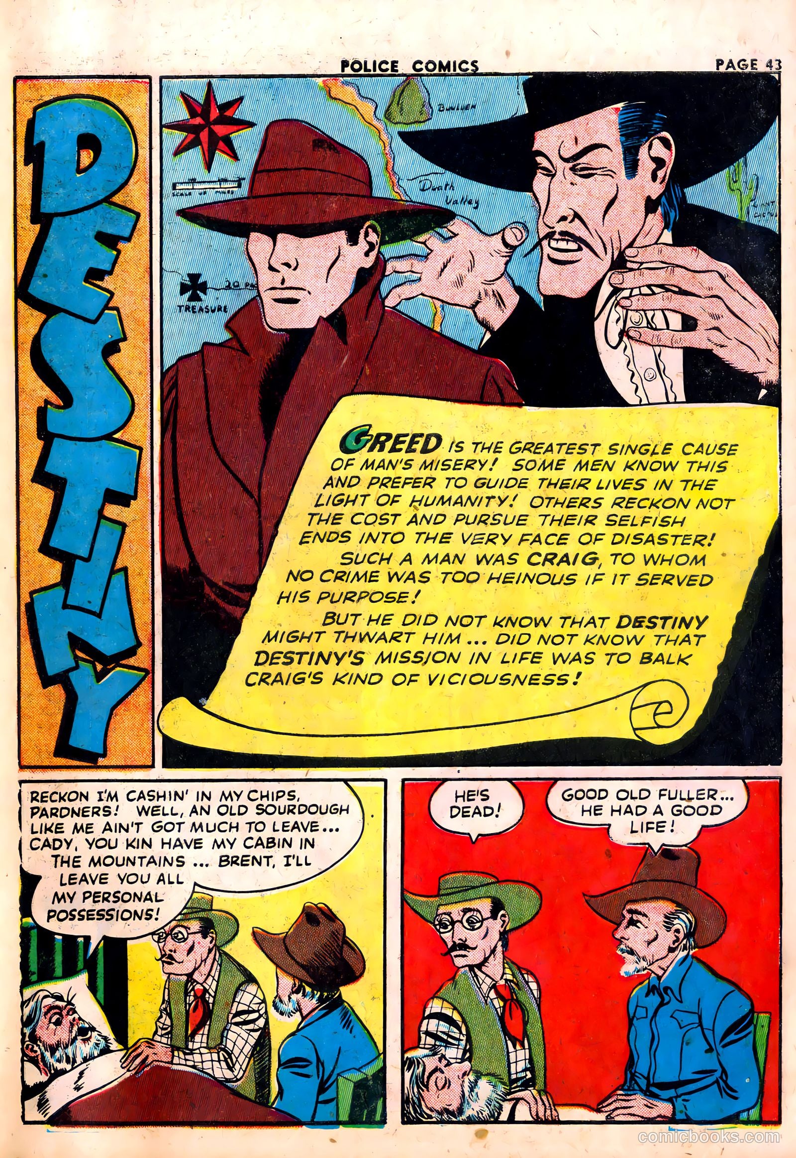 Police Comics #22 (1943) — page 45 of 68