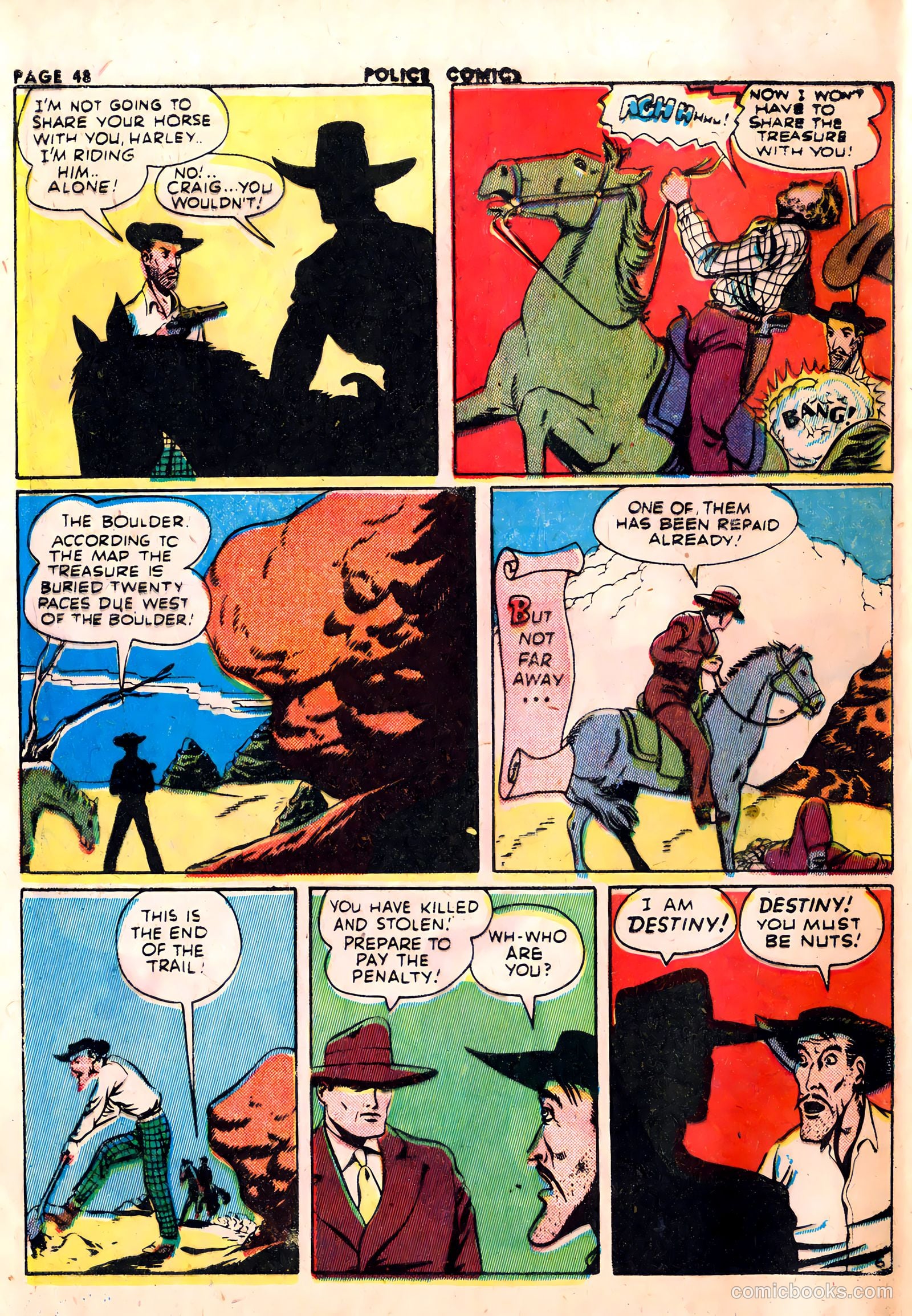 Police Comics #22 (1943) — page 50 of 68