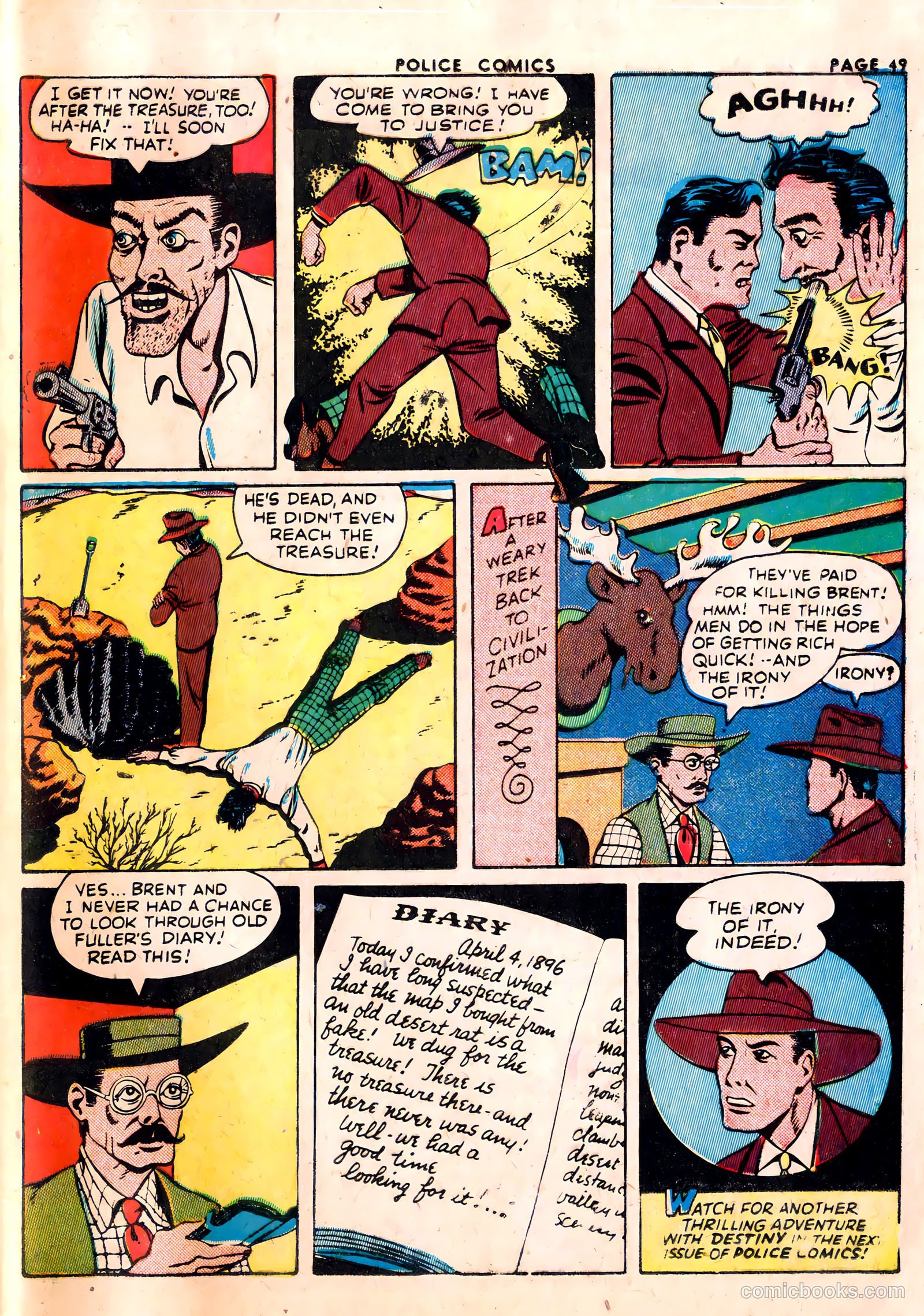 Police Comics #22 (1943) — page 51 of 68