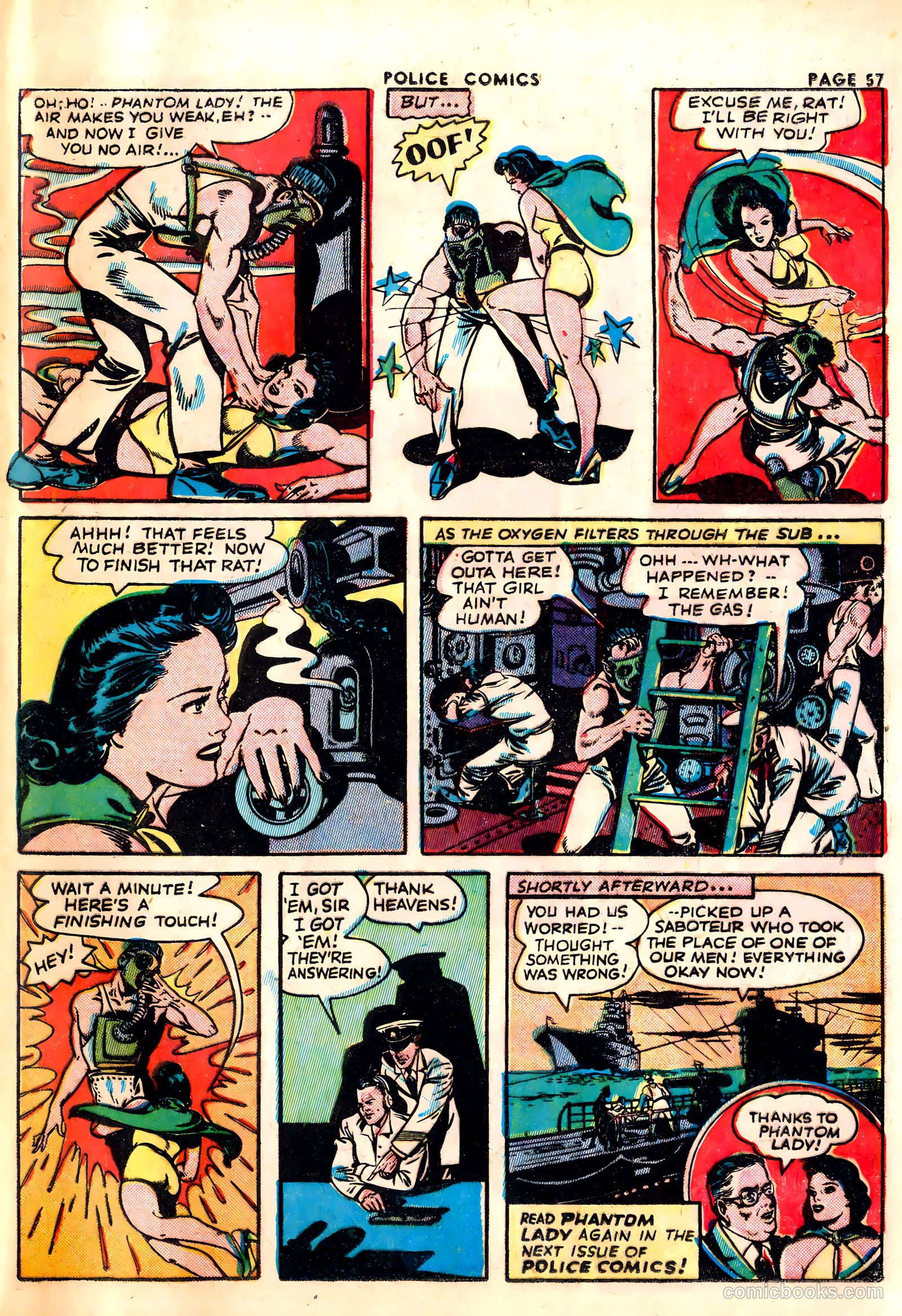 Police Comics #22 (1943) — page 59 of 68