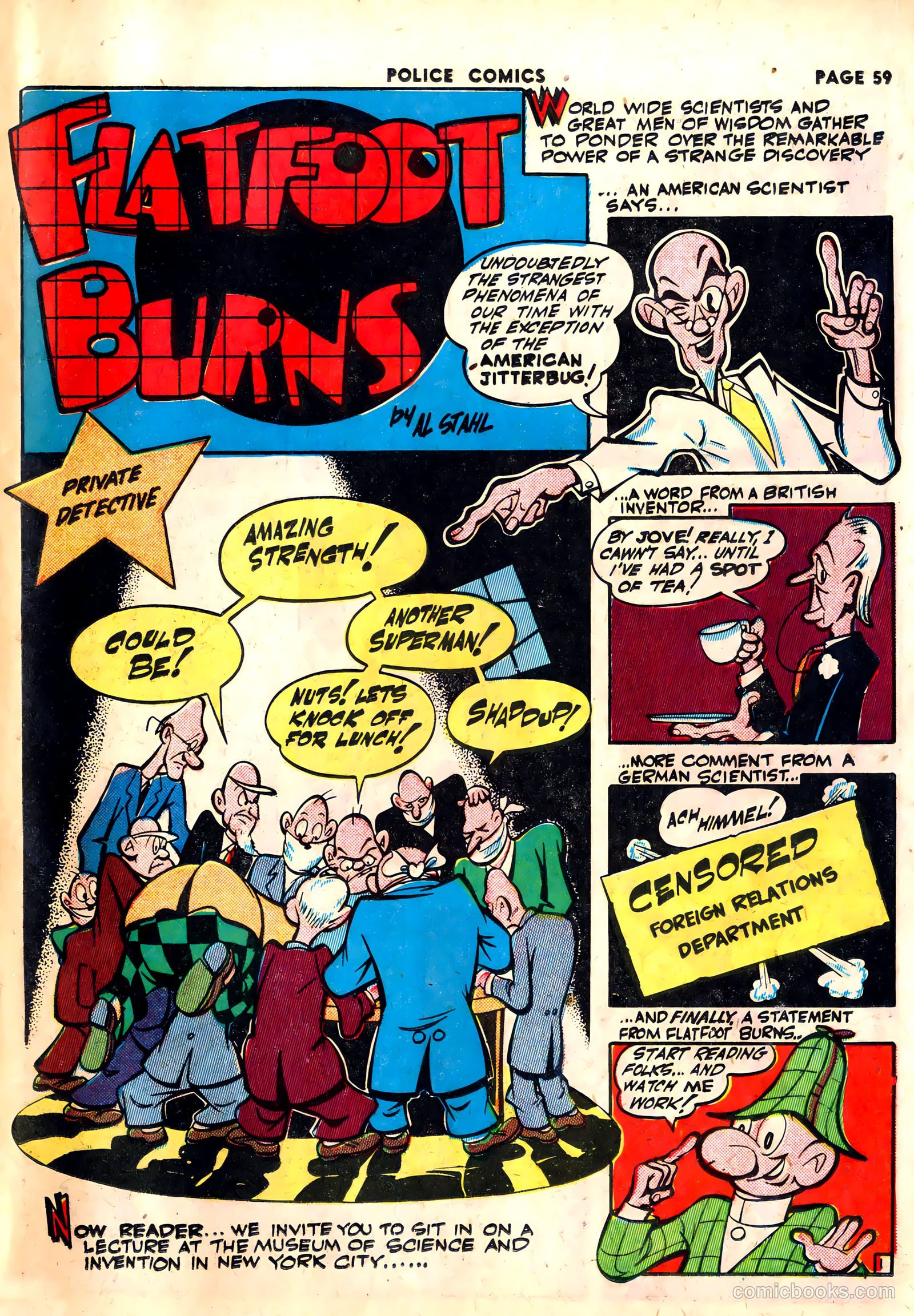 Police Comics #22 (1943) — page 61 of 68