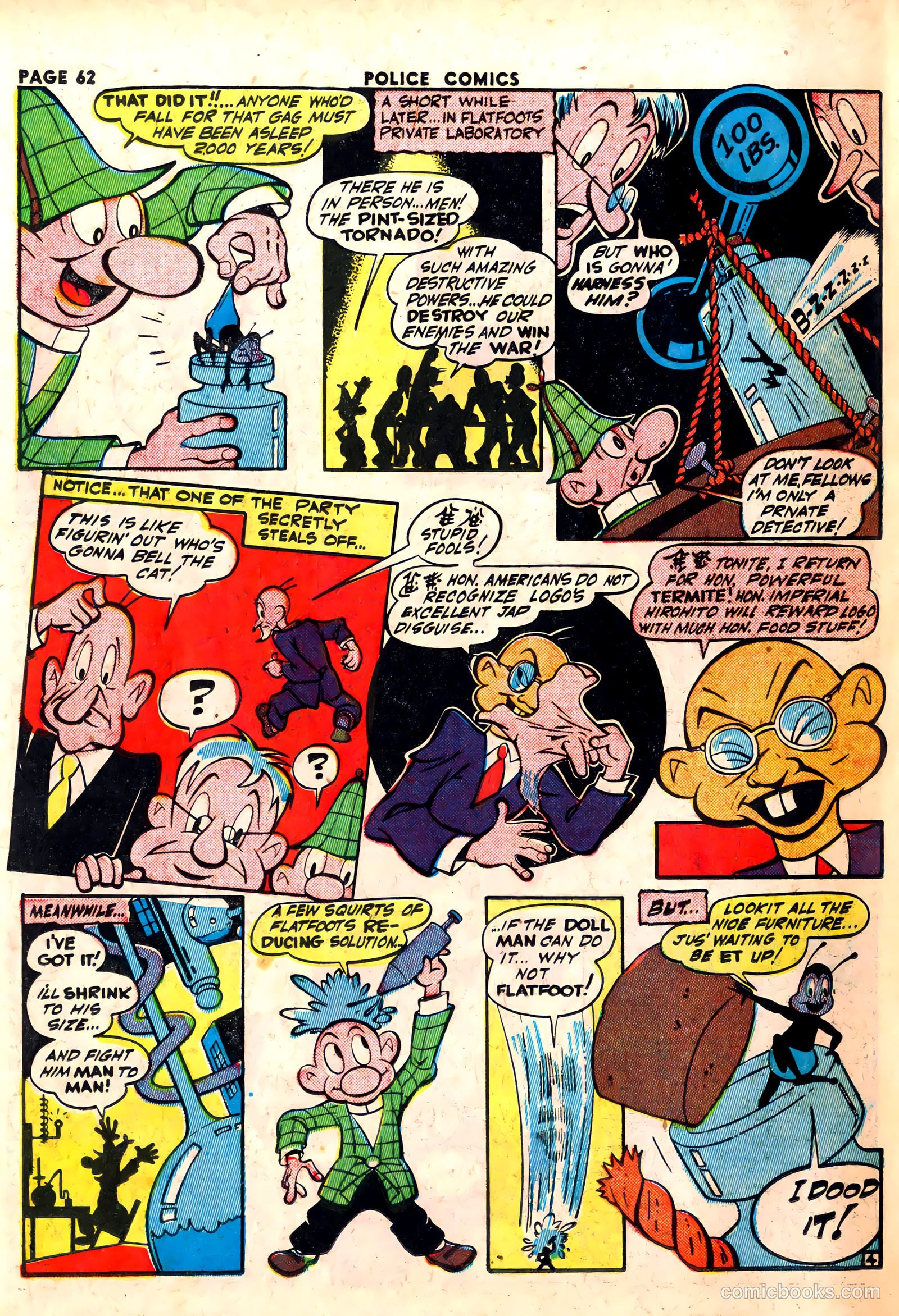 Police Comics #22 (1943) — page 64 of 68