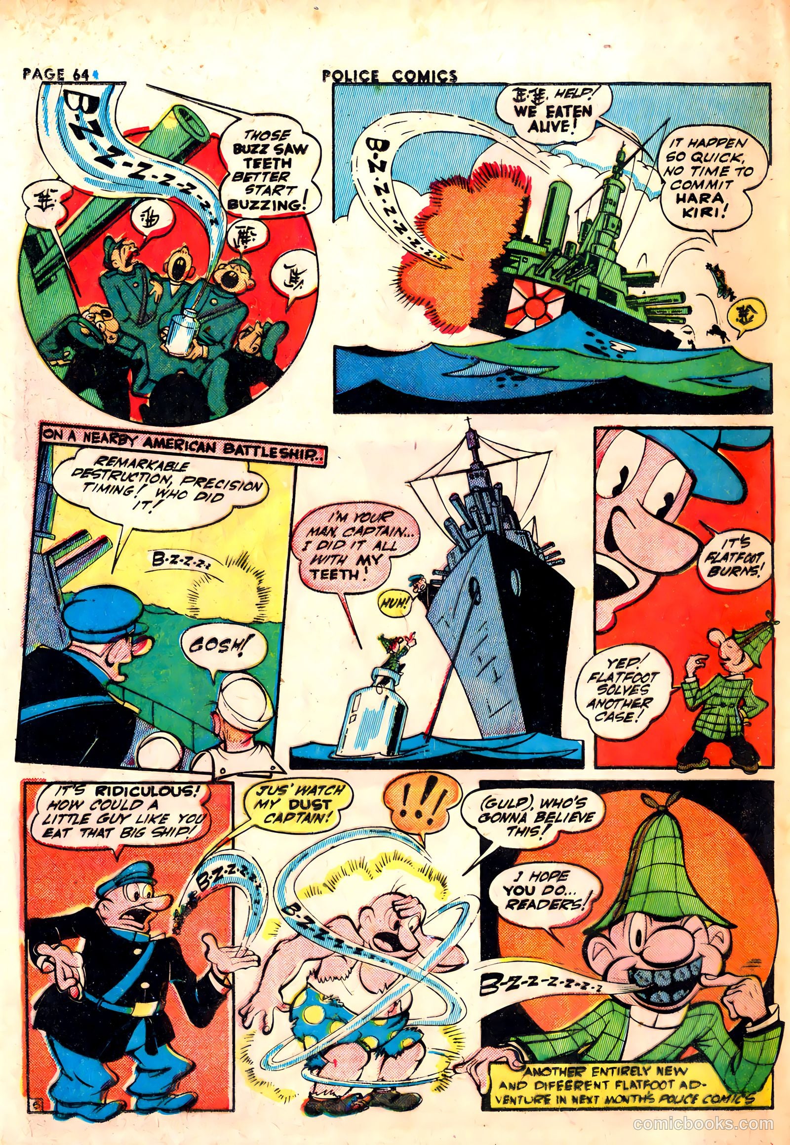 Police Comics #22 (1943) — page 66 of 68