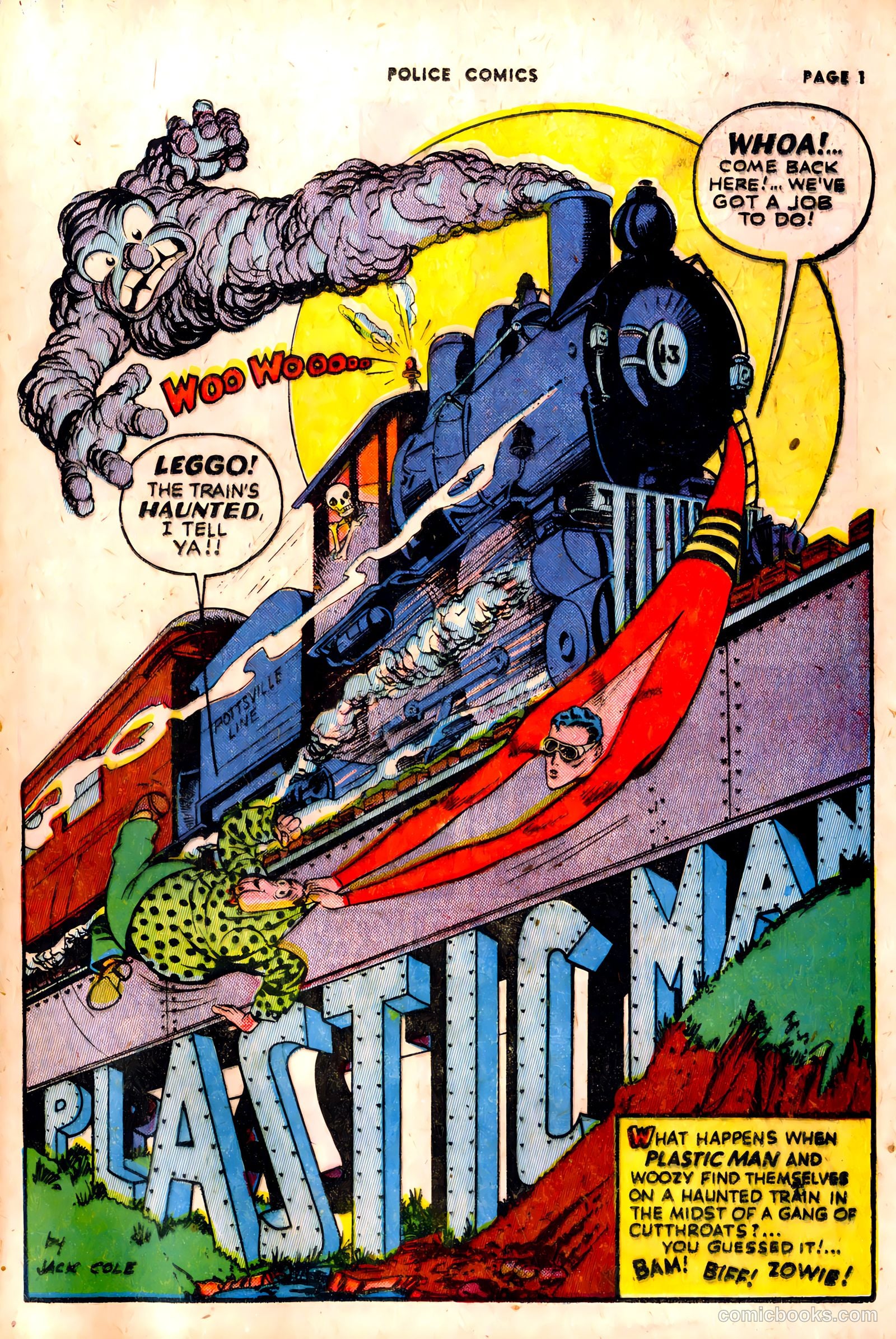 Police Comics #23 (1943) — page 3 of 68