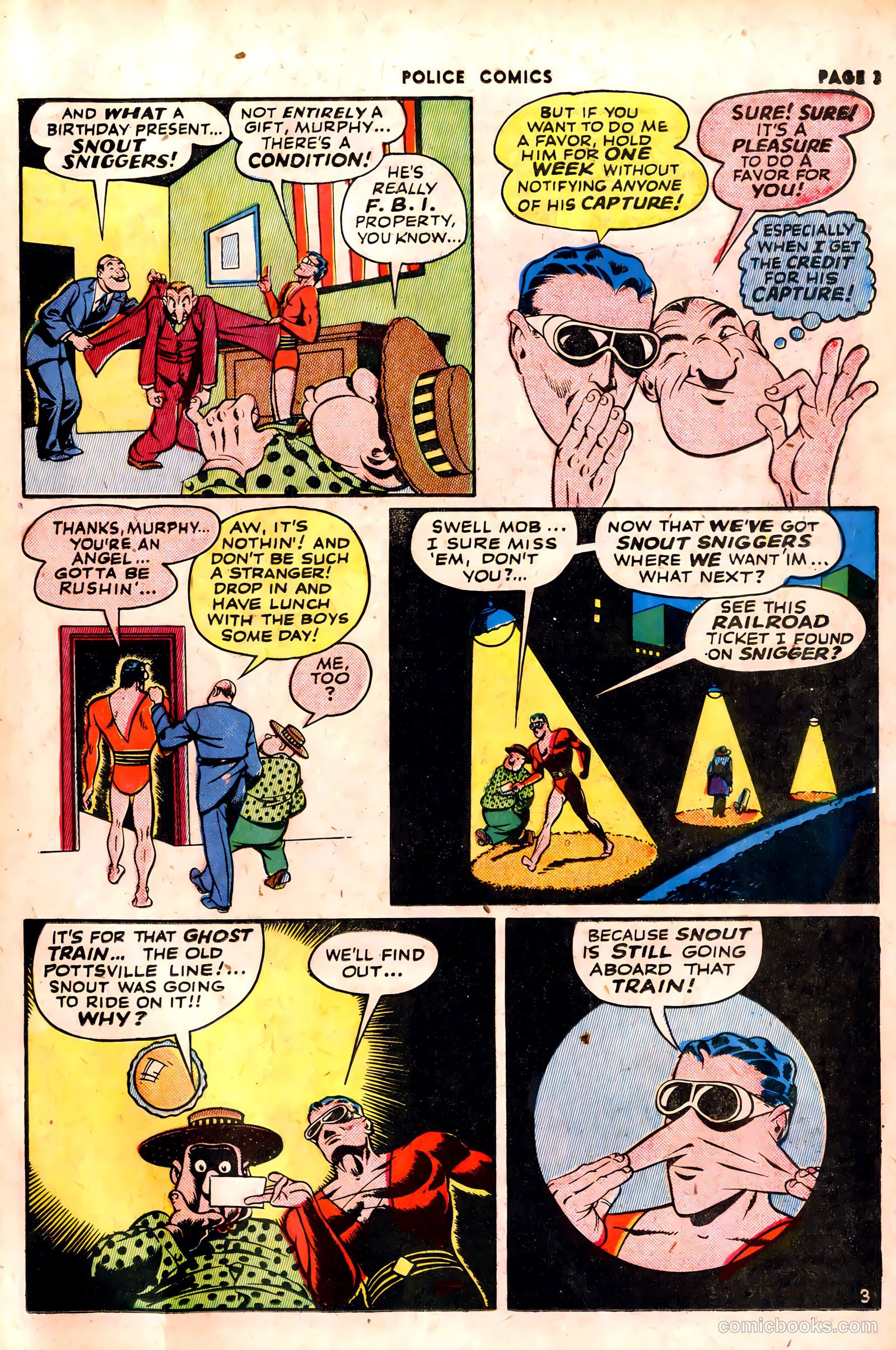 Police Comics #23 (1943) — page 5 of 68