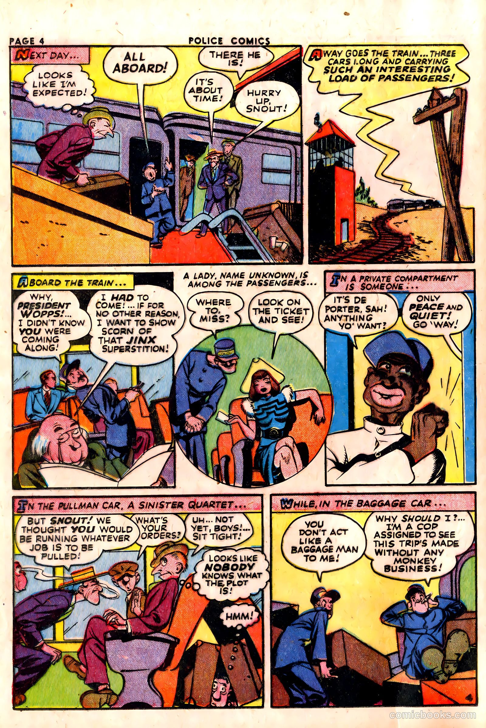 Police Comics #23 (1943) — page 6 of 68
