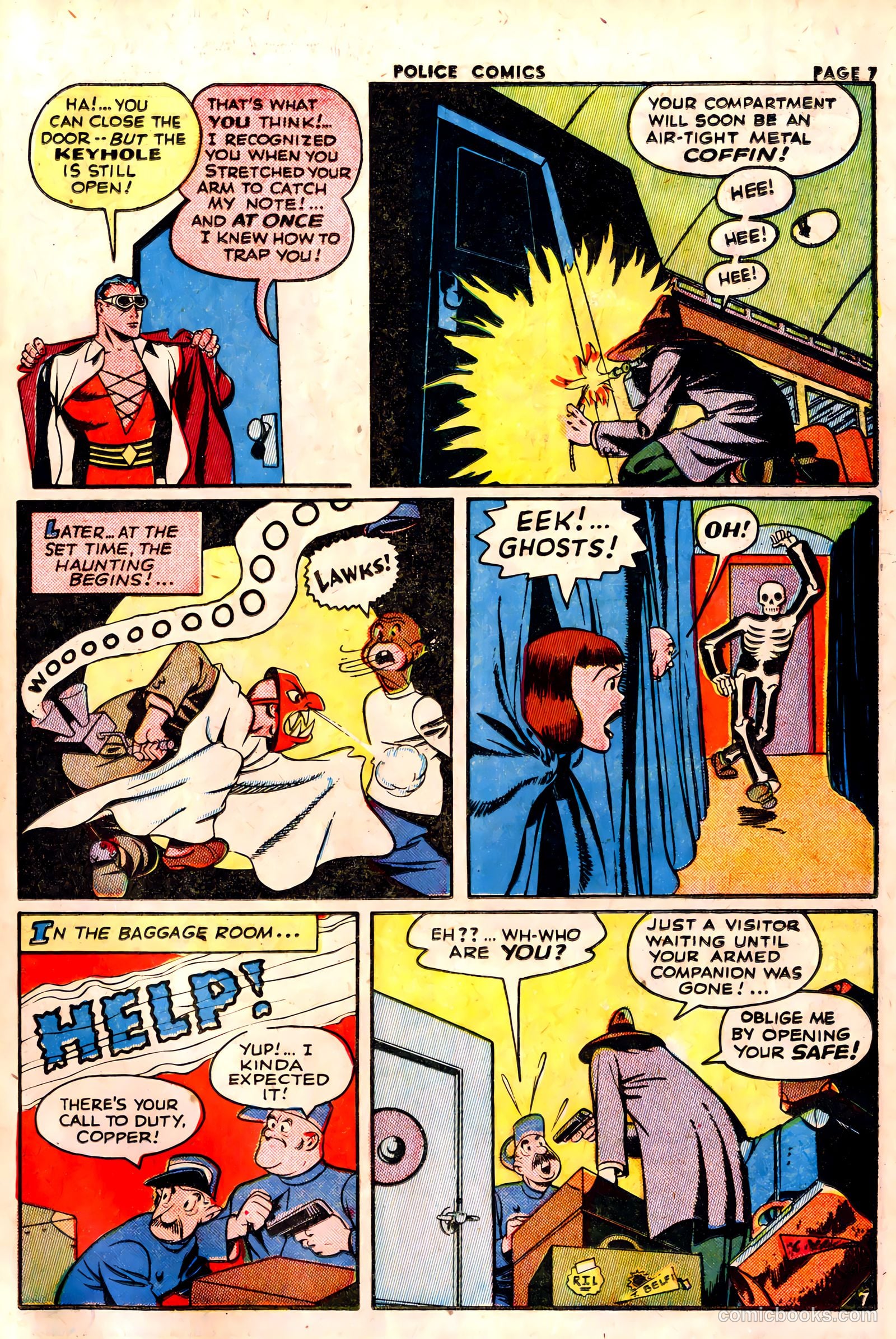 Police Comics #23 (1943) — page 9 of 68