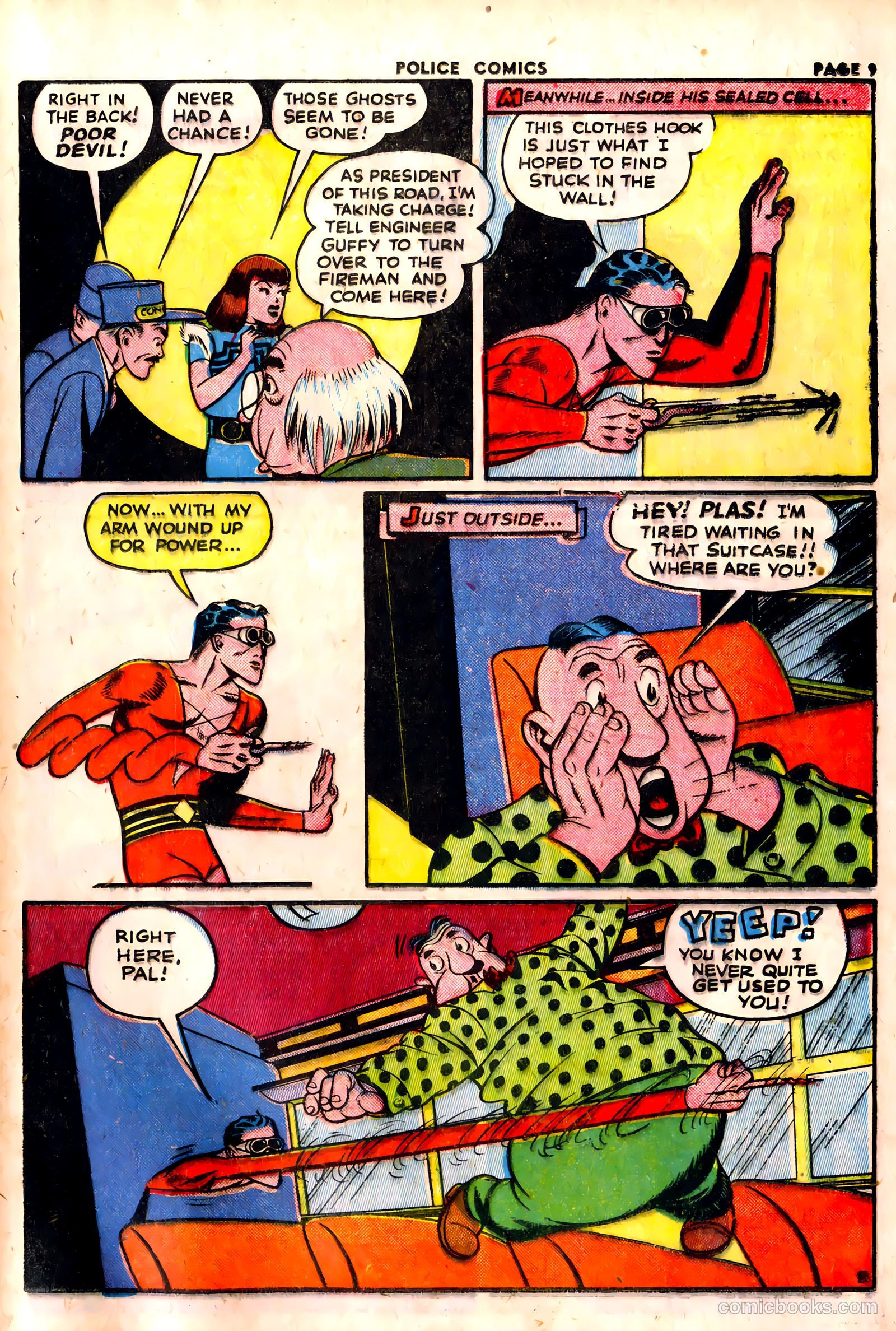 Police Comics #23 (1943) — page 11 of 68