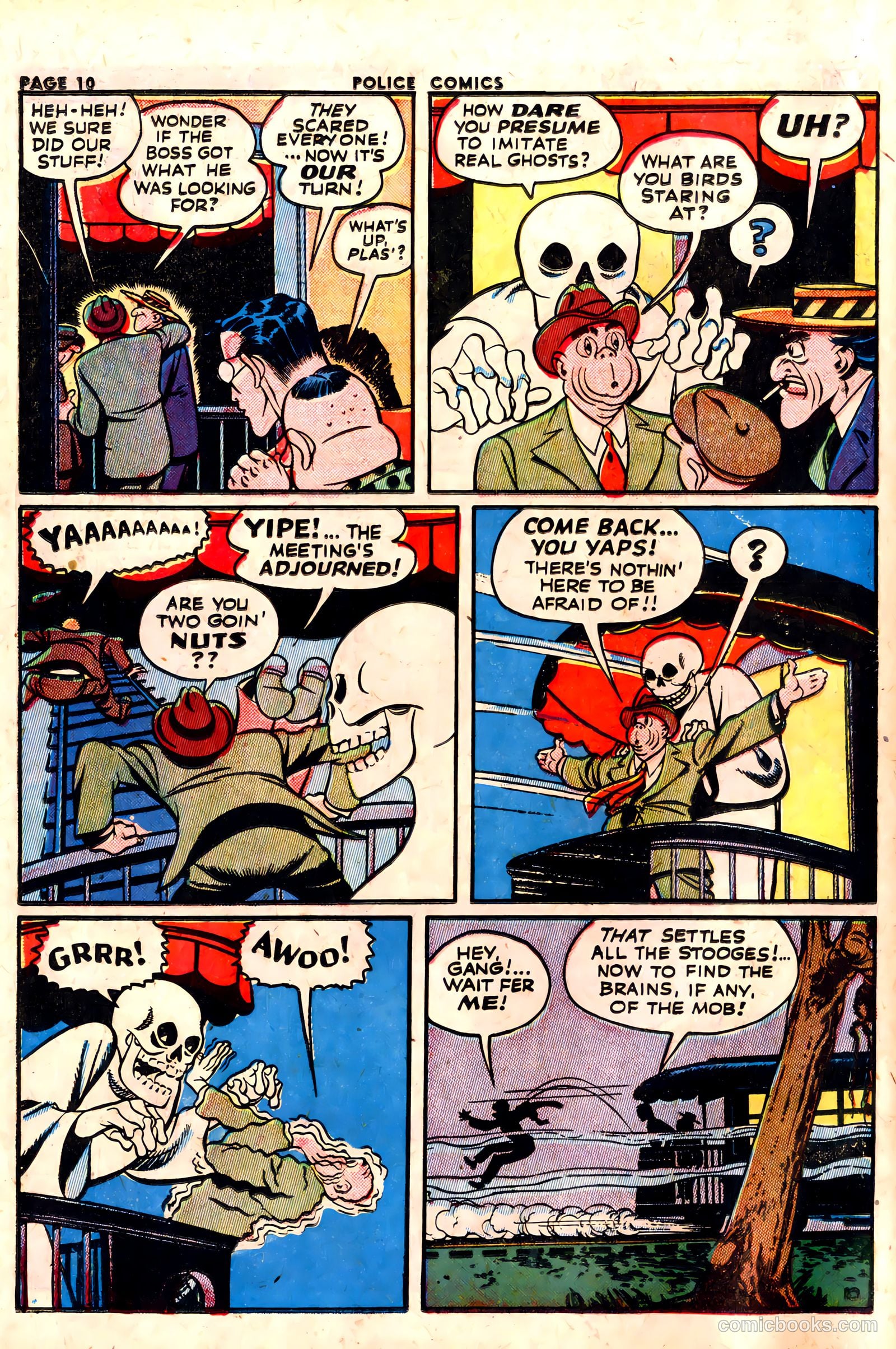 Police Comics #23 (1943) — page 12 of 68